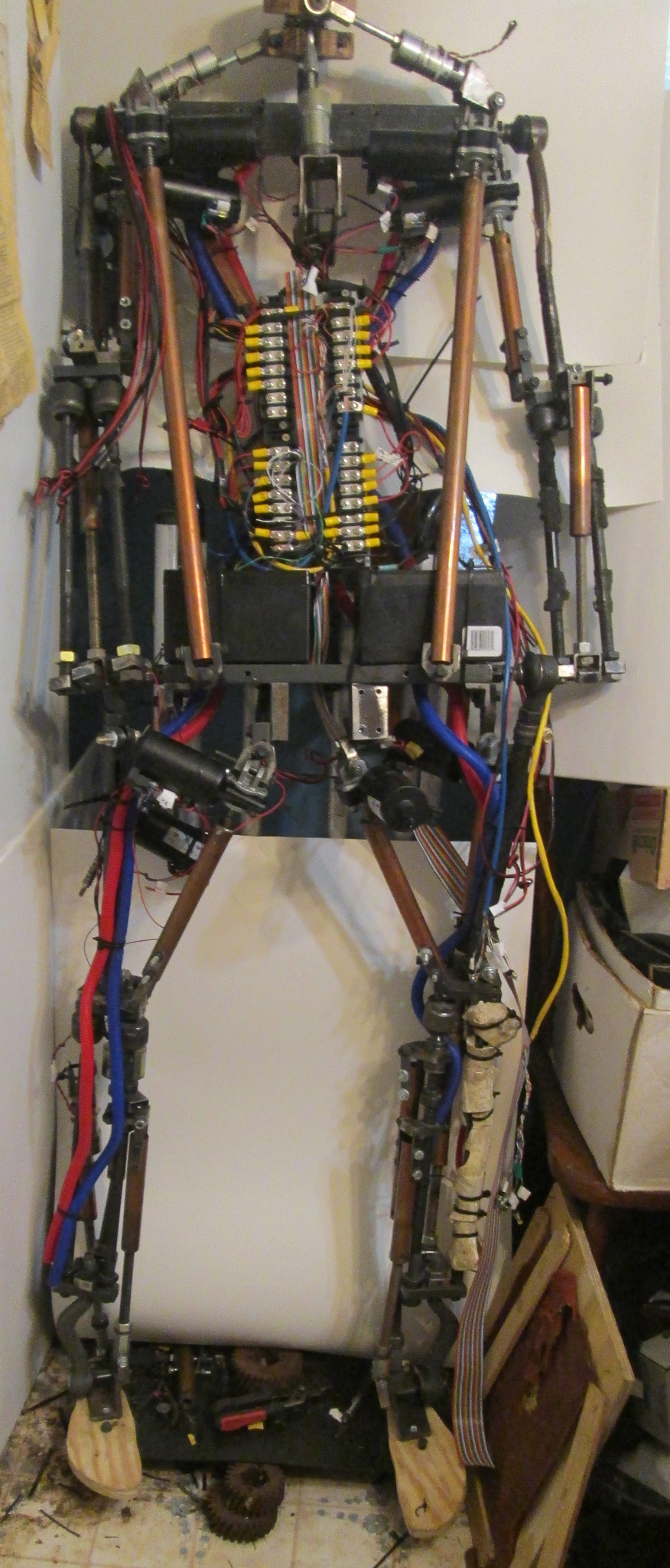 This is my new version of a life size robot made using automotive parts as a mechanical platform to sell trade share.jpg