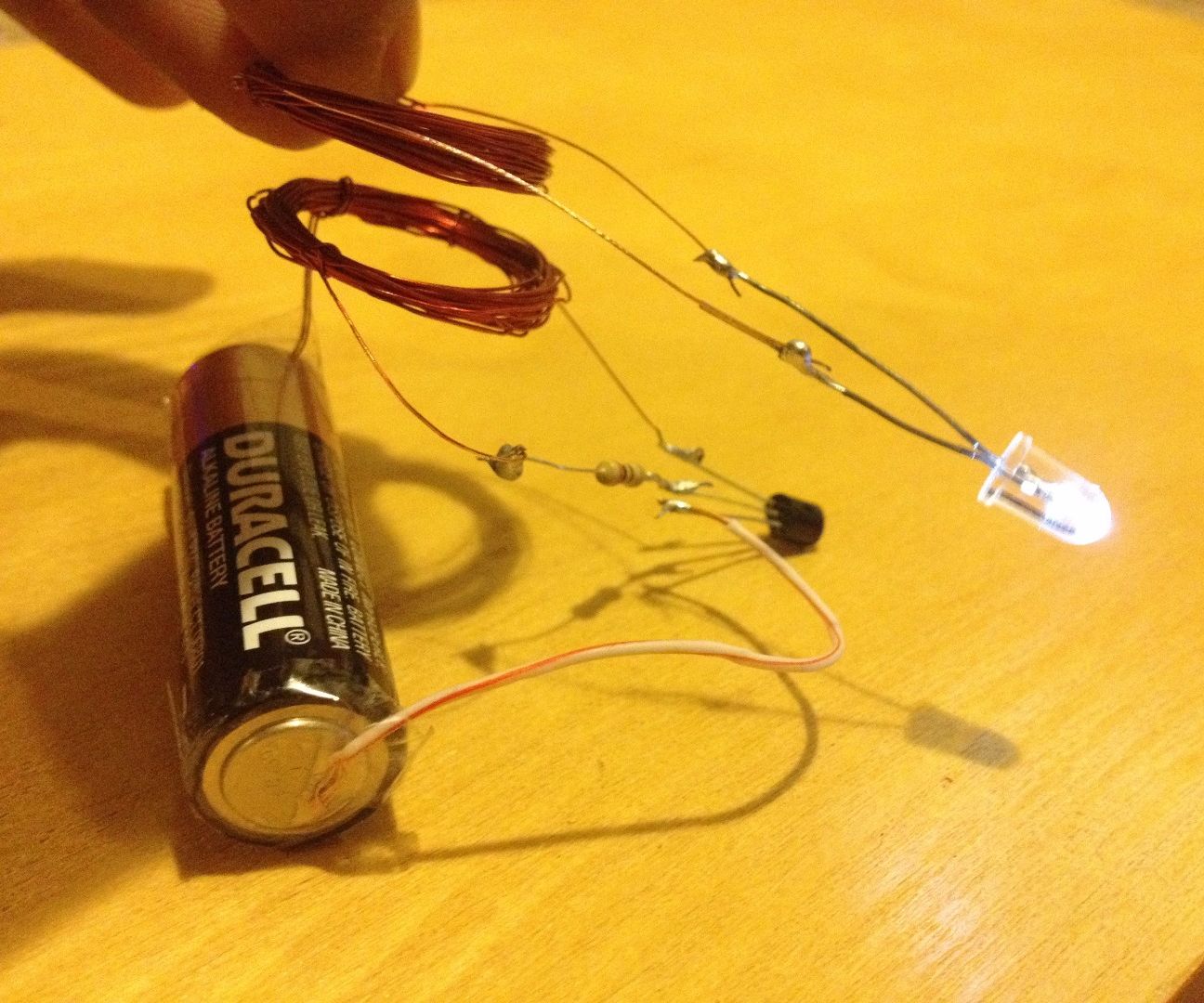 Wireless Electricity Transmission Circuit