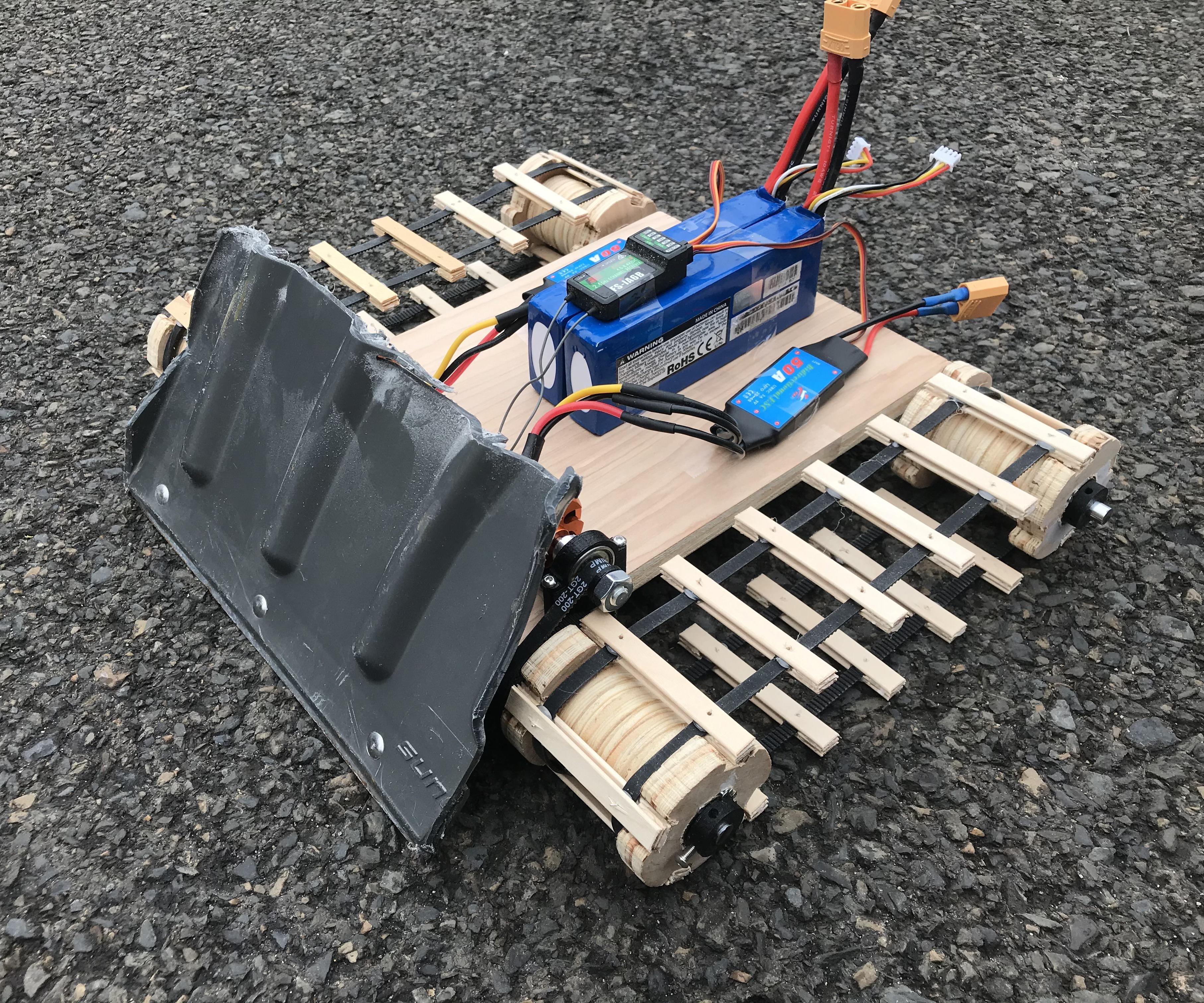 RC Tank/Snow Plow