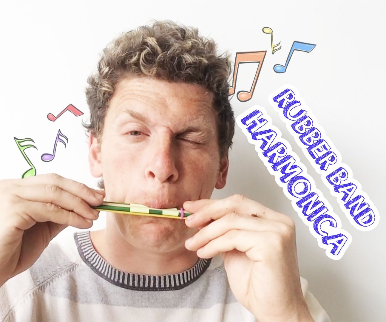 Rubber Band Harmonica!