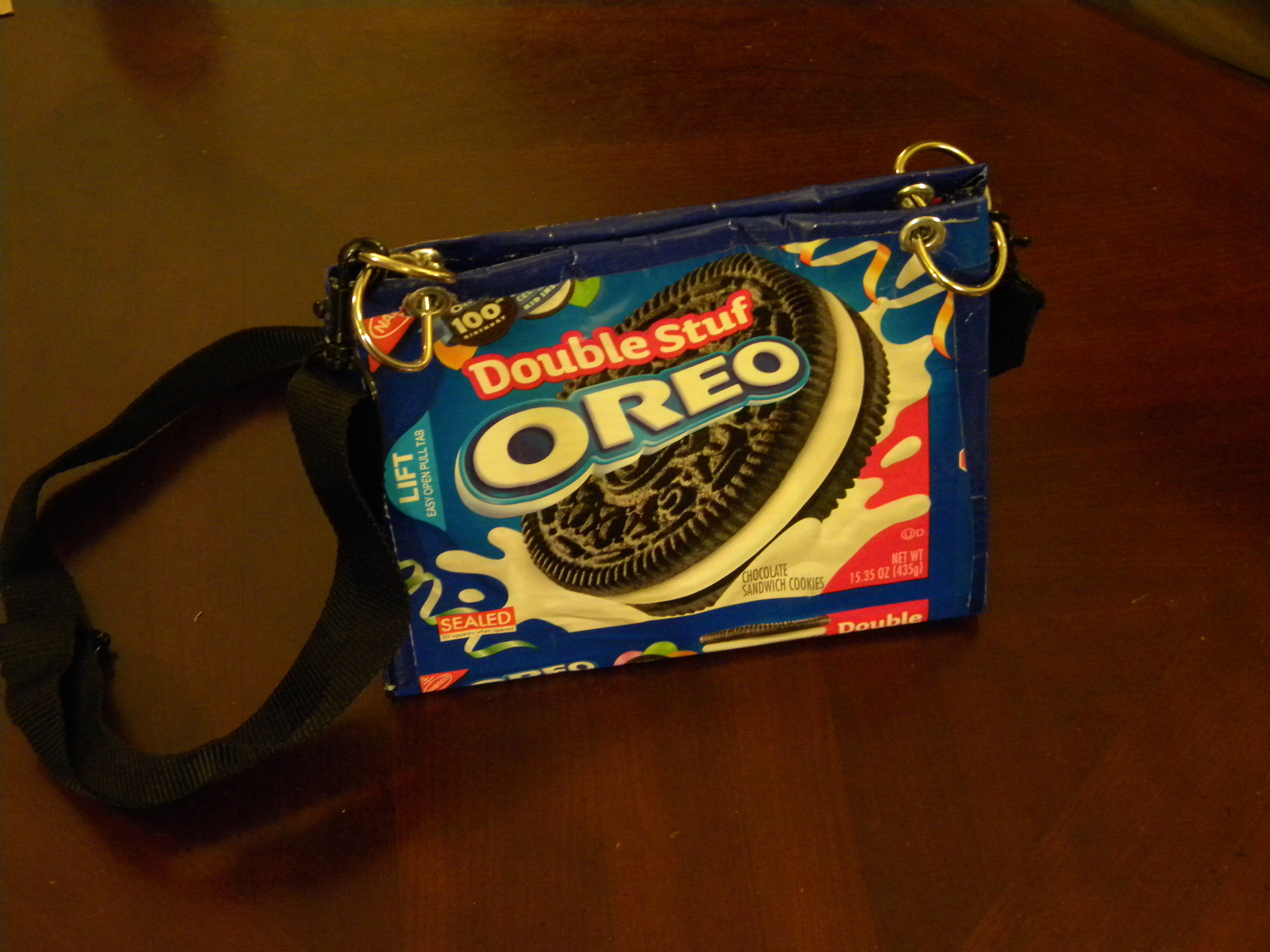 Oreo Purse With Duct Tape (Upcycle)