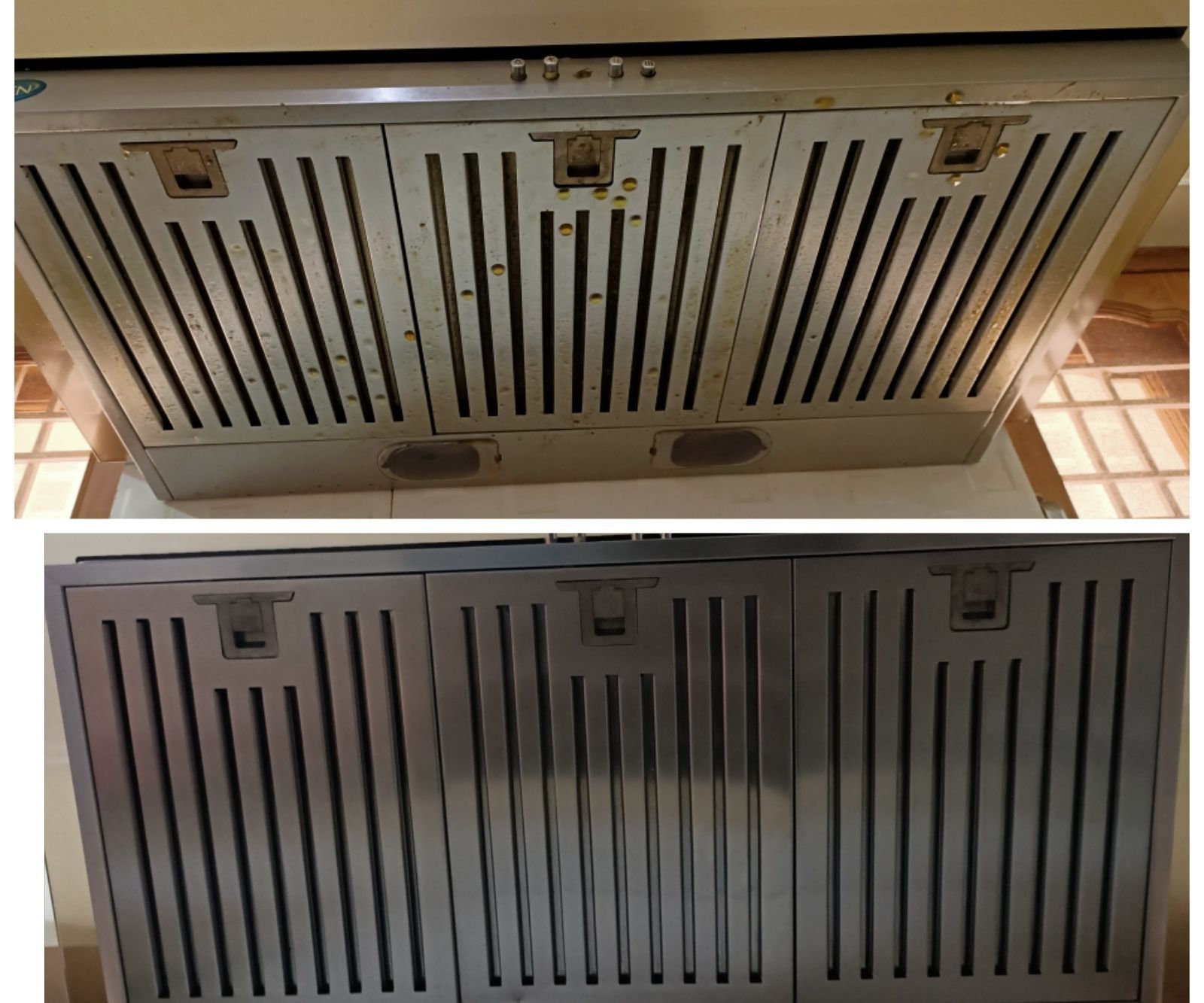 DEGREASING/CLEANING KITCHEN HOOD