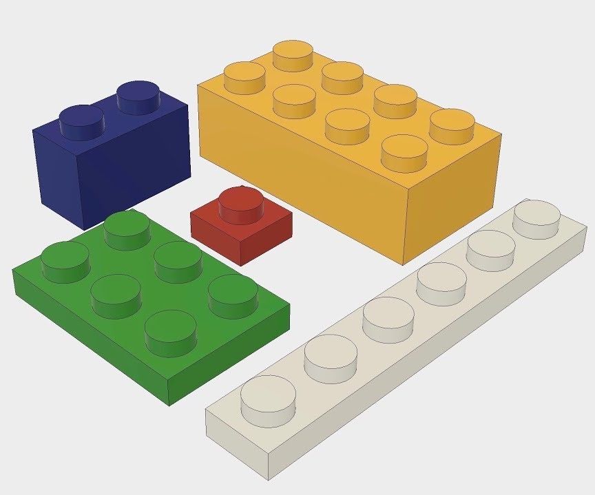 Parametric Lego Bricks in Fusion 360