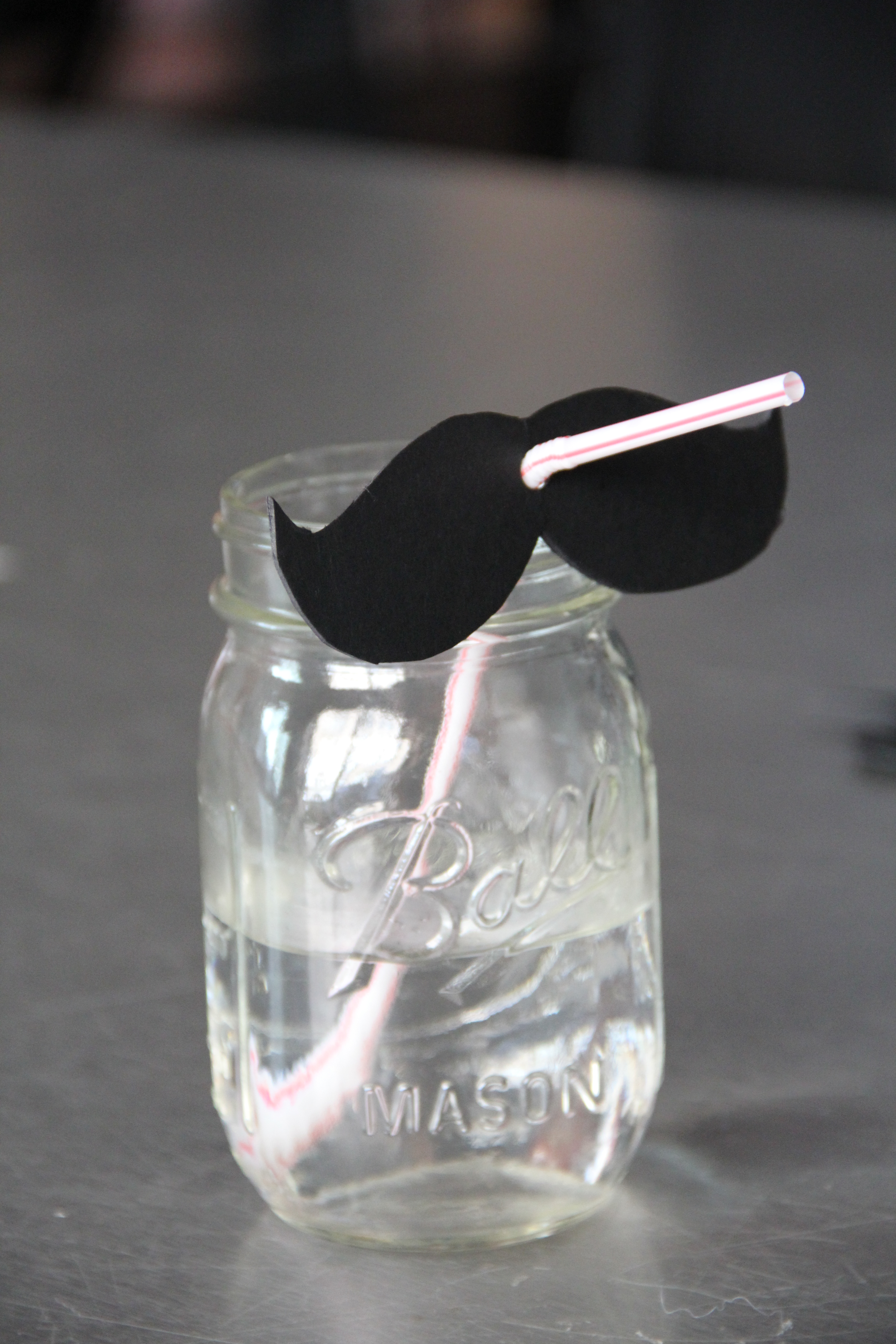 Mustache Straw