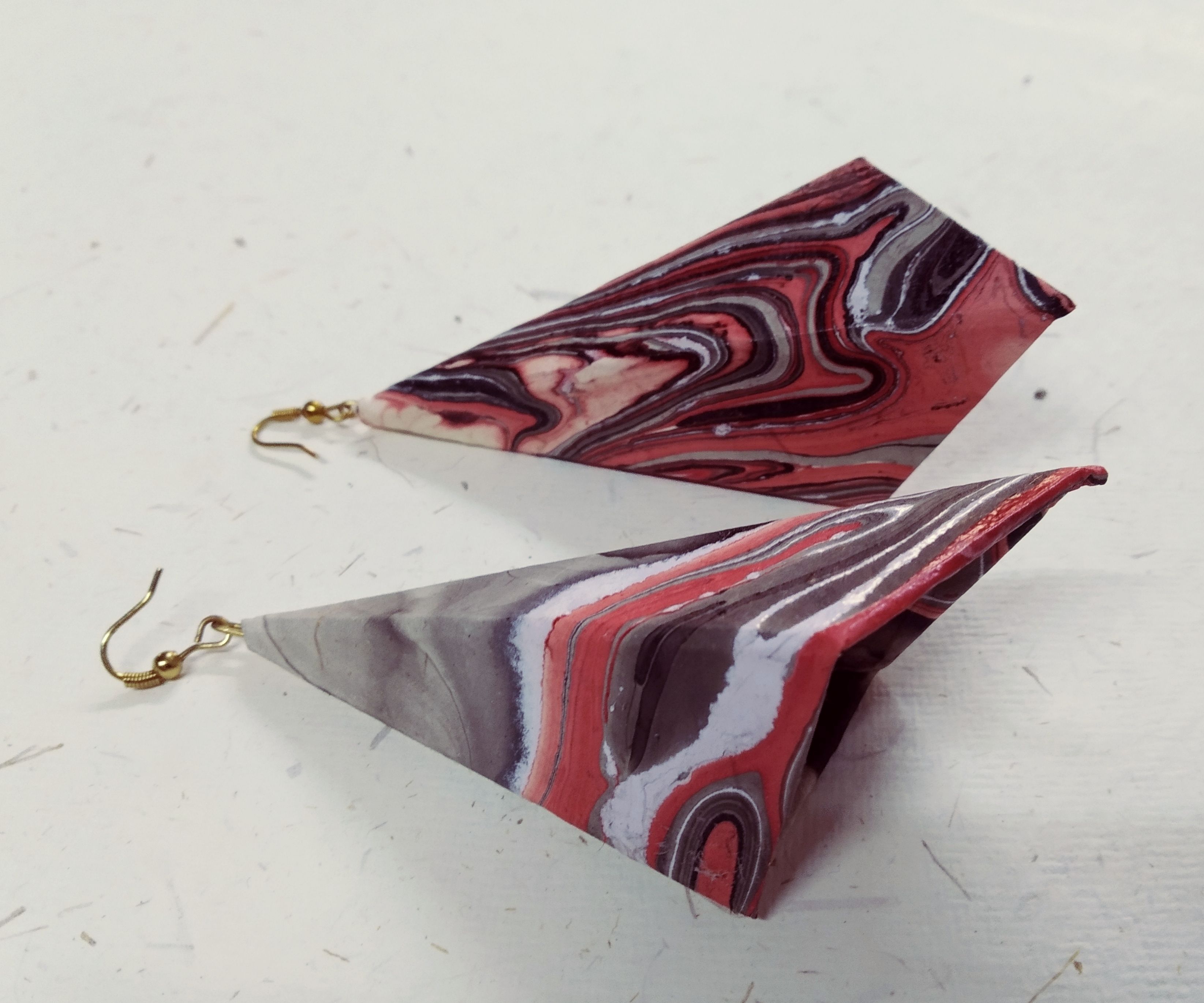Marbled Earings