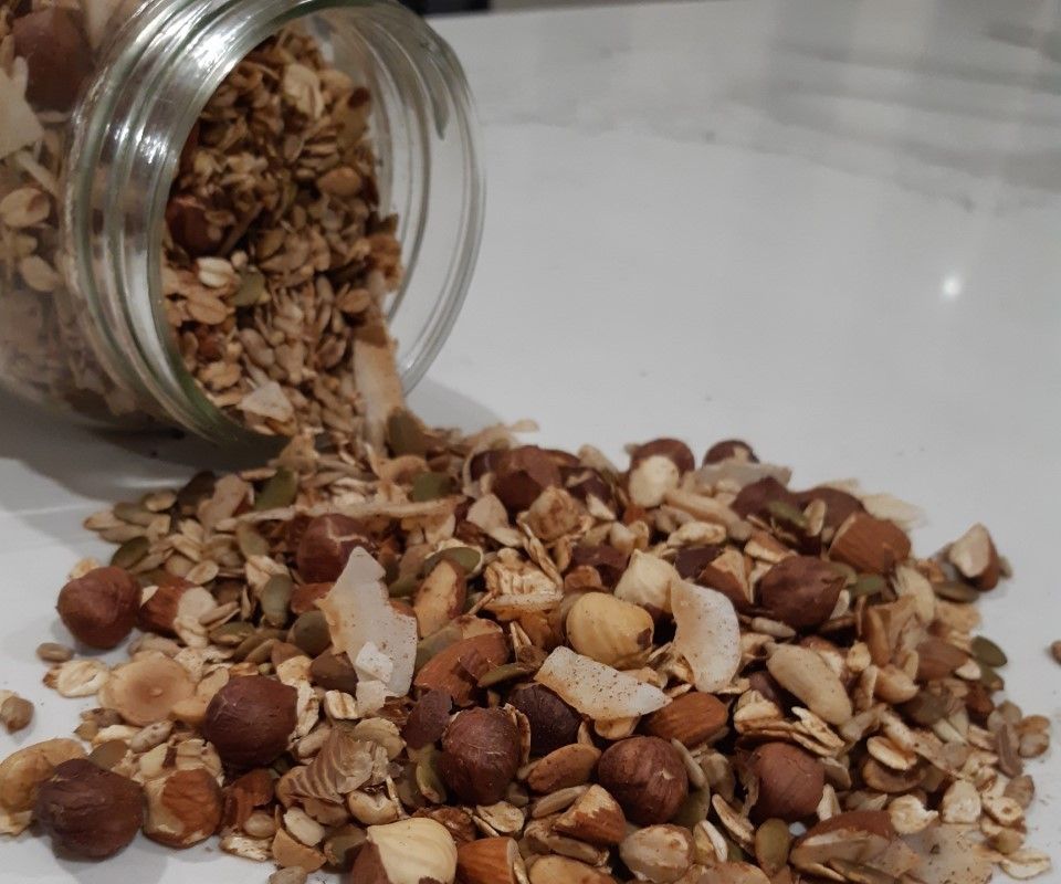 *Healthier Starbucks Granola*