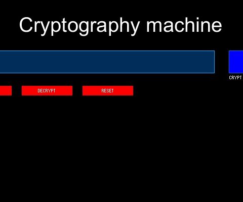 Cryptography Machine in Processing