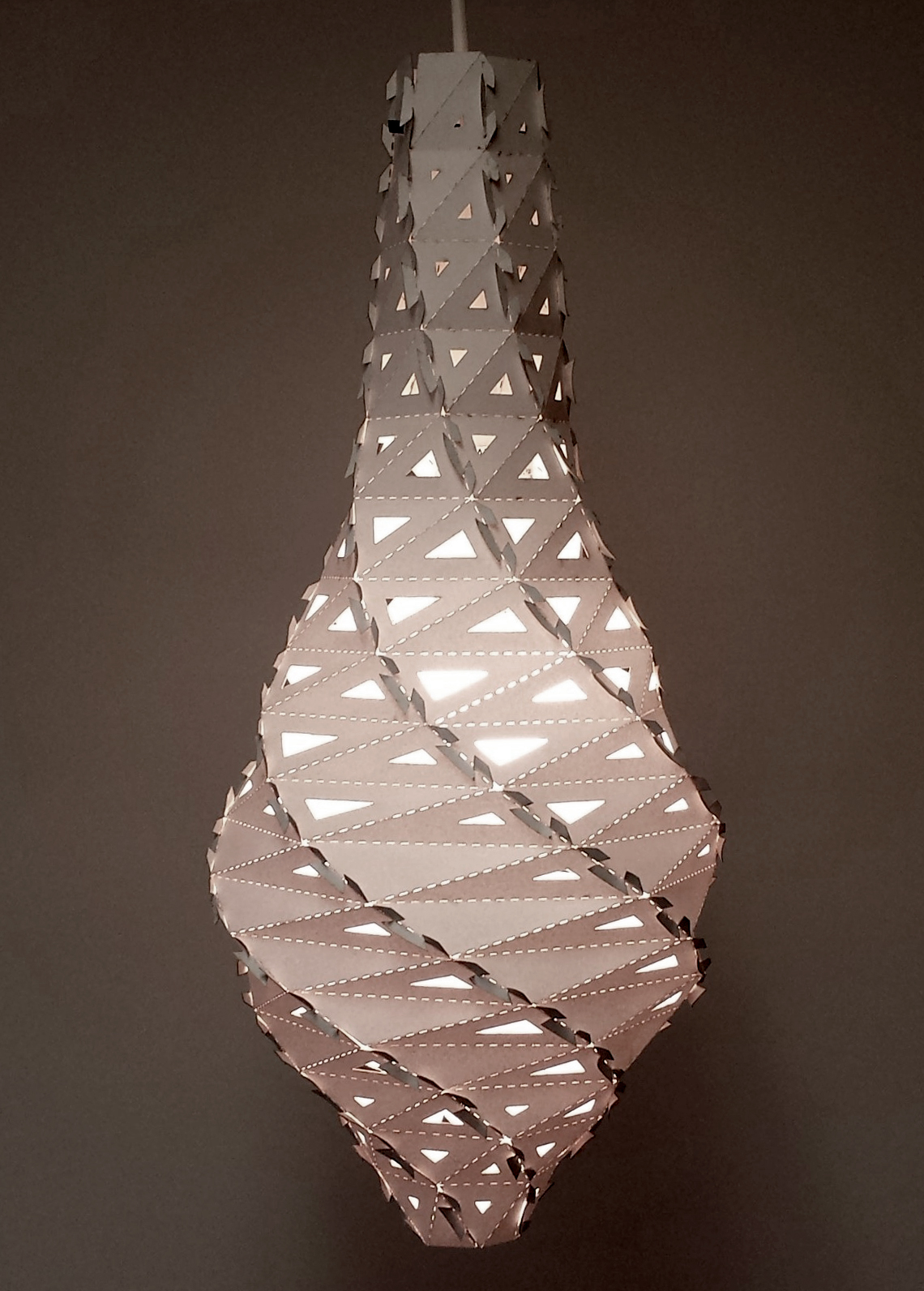 Parametric Twisted Lamp