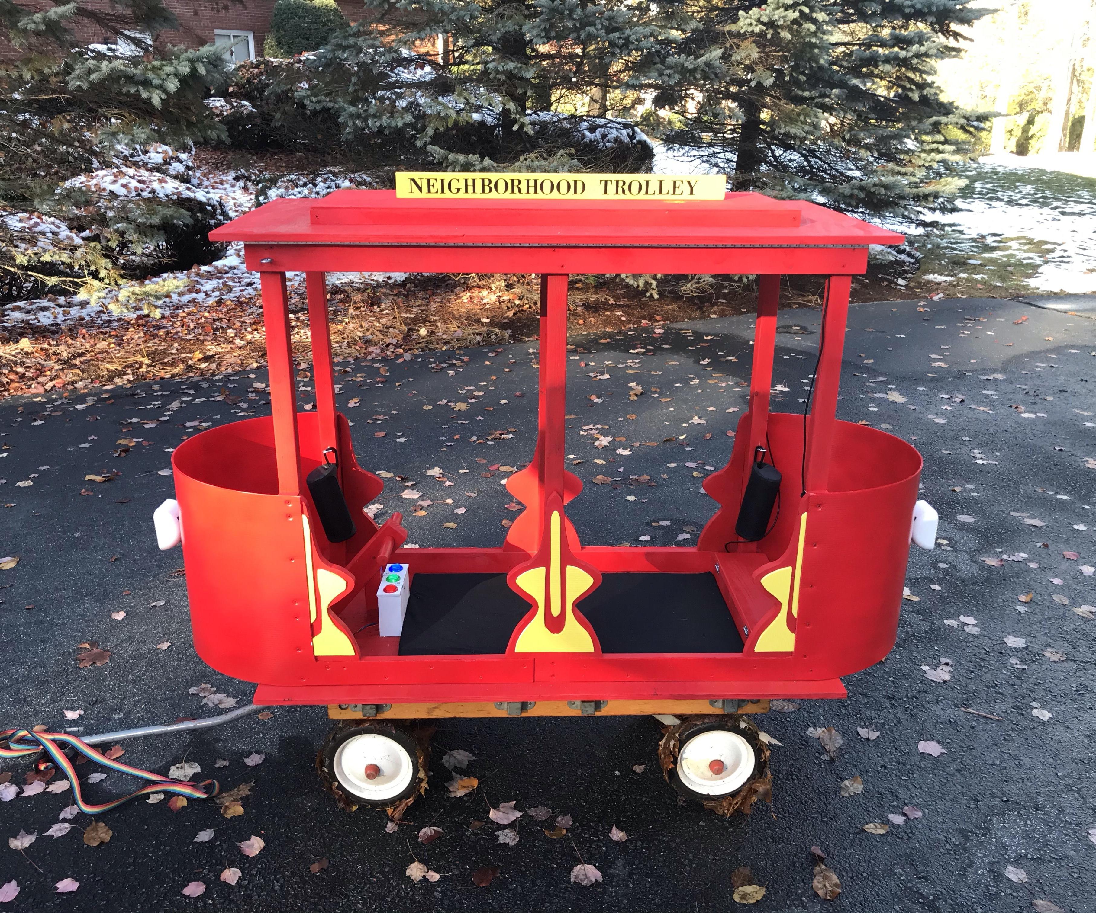 Halloween Daniel Tiger Trolley