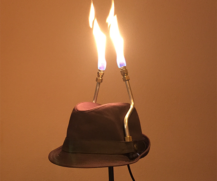 Flaming Fedora