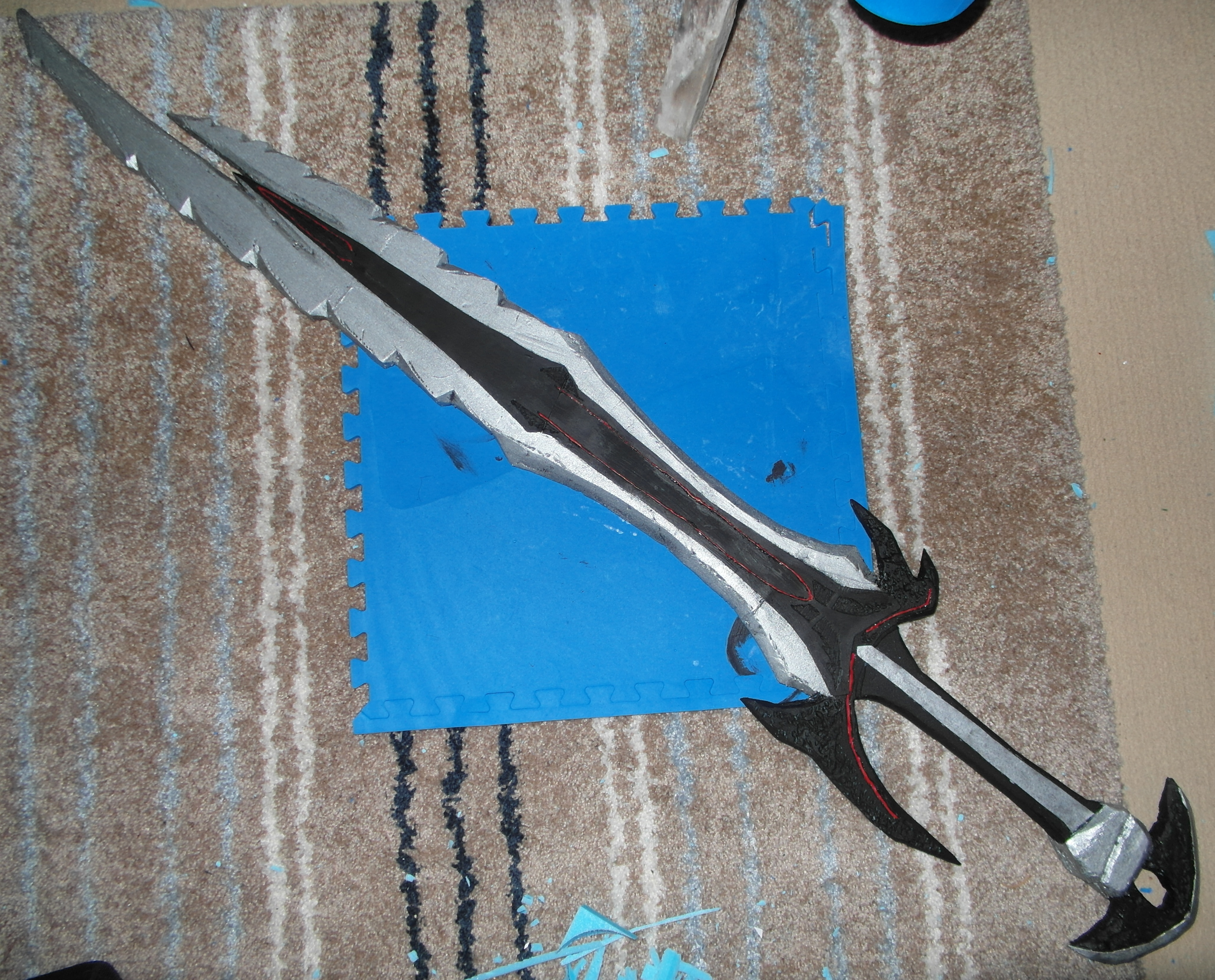 6ft Long Skyrim: Daedric Great Sword.