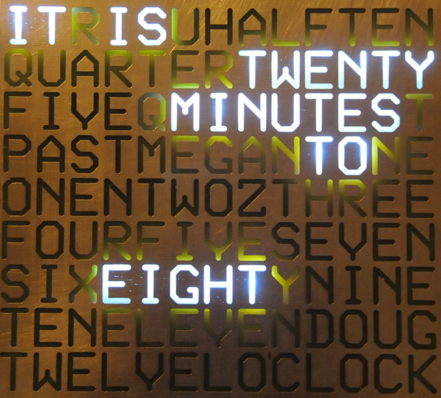 A Word Clock