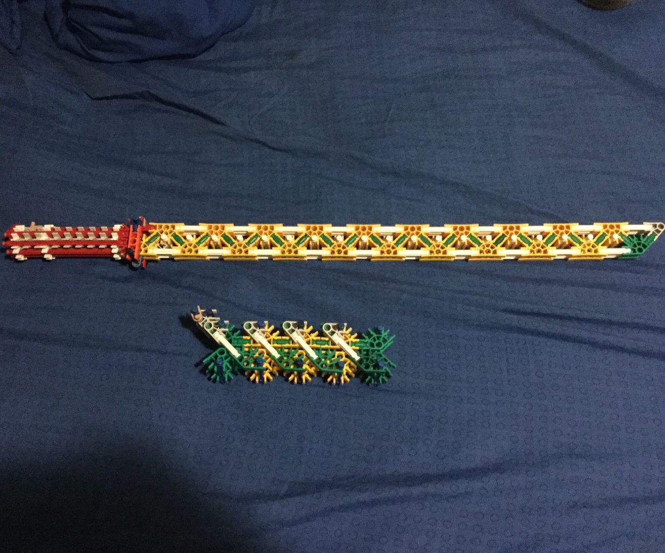 An Awsome Knex Sword, Very Sturdy and Reliable. 