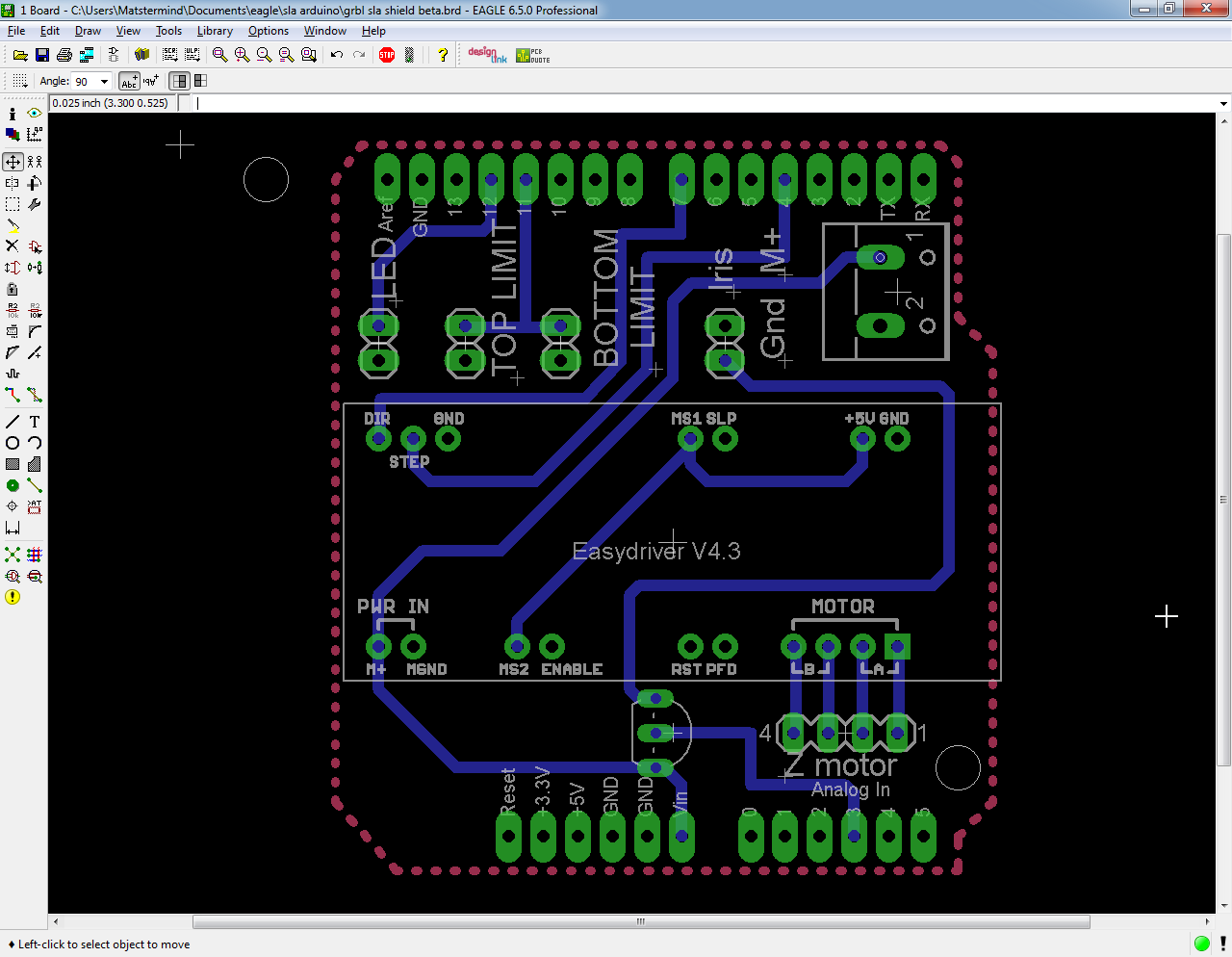 2015-06-06 20_18_09-1 Board - C__Users_Matstermind_Documents_eagle_sla arduino_grbl sla shield beta..png