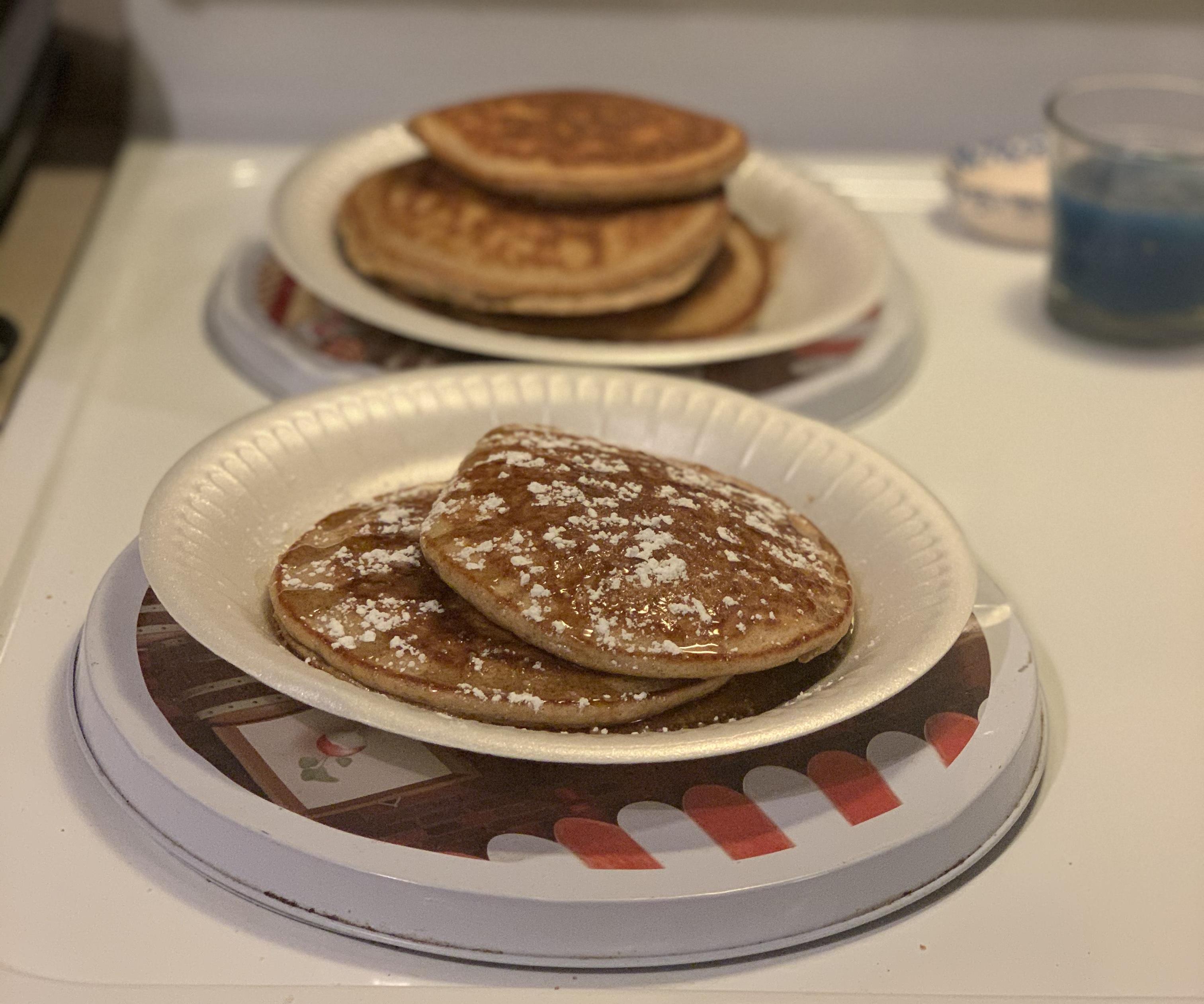 Cinnamon Protein Pancakes