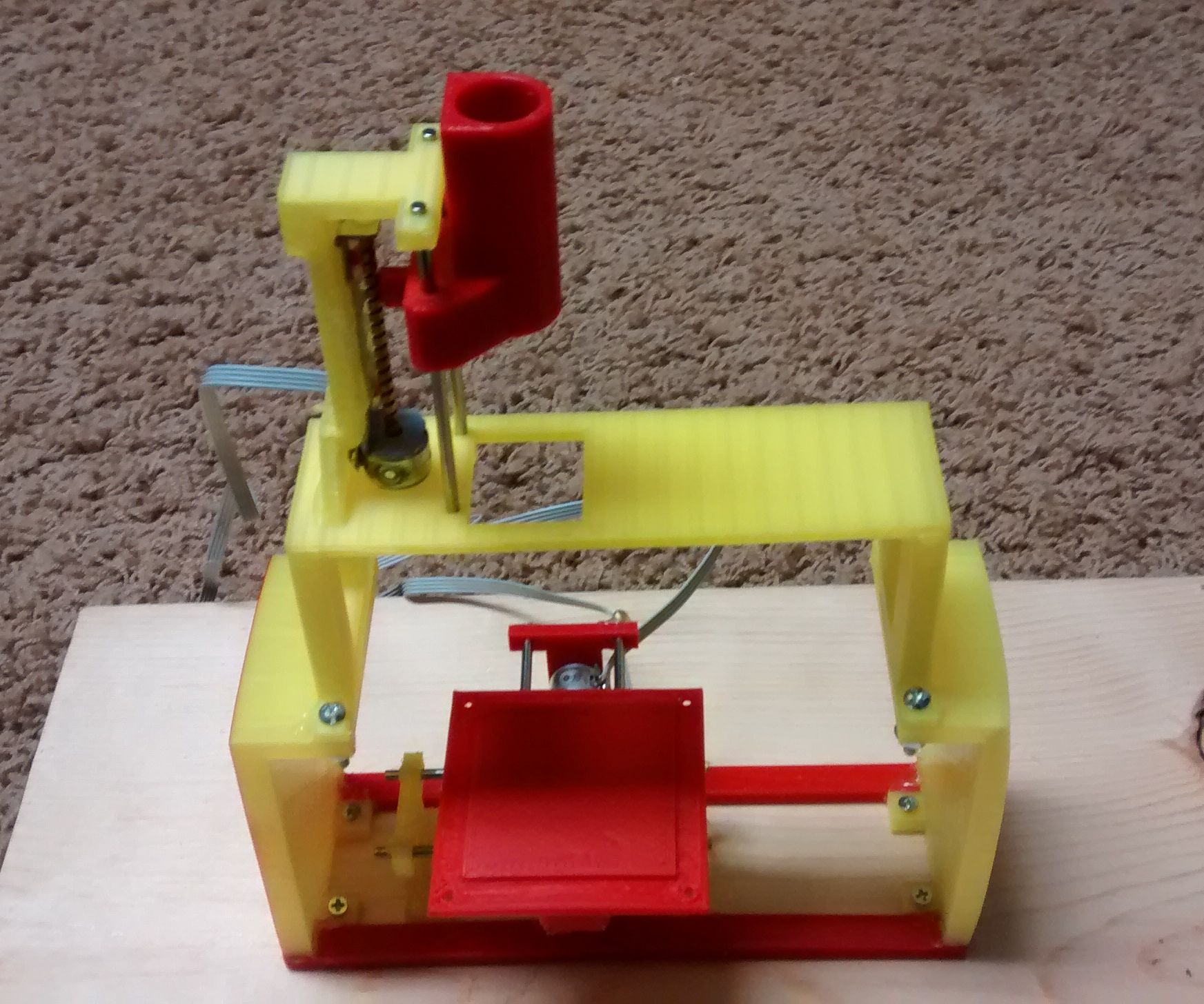 Extremely Low Cost 3D Printable 3D Printer / Plotter / CNC Machine