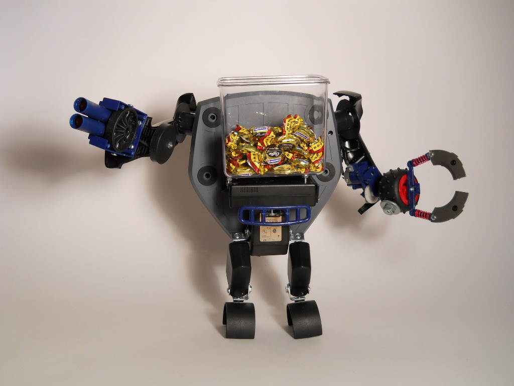 Make a Candy Bowl Robot (using a Joystick)