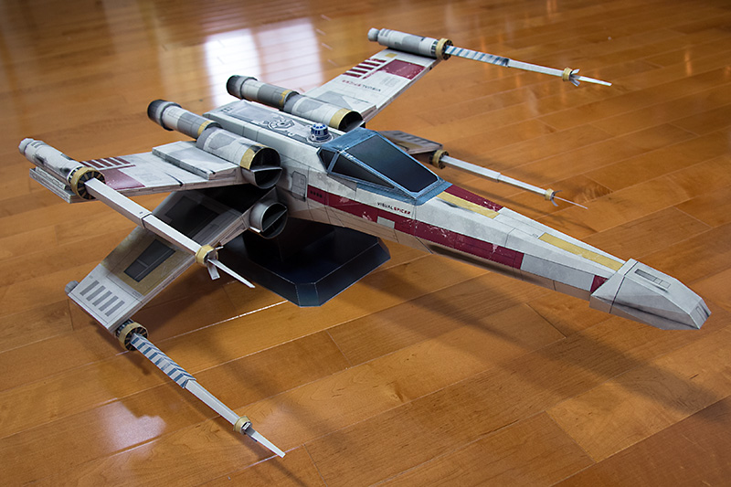 Starfighter-X Star Wars Inspired Paper Model