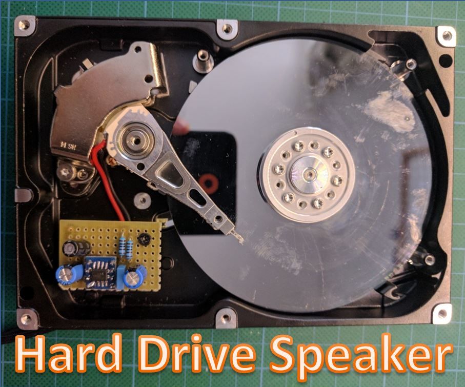 Hard Drive Speaker