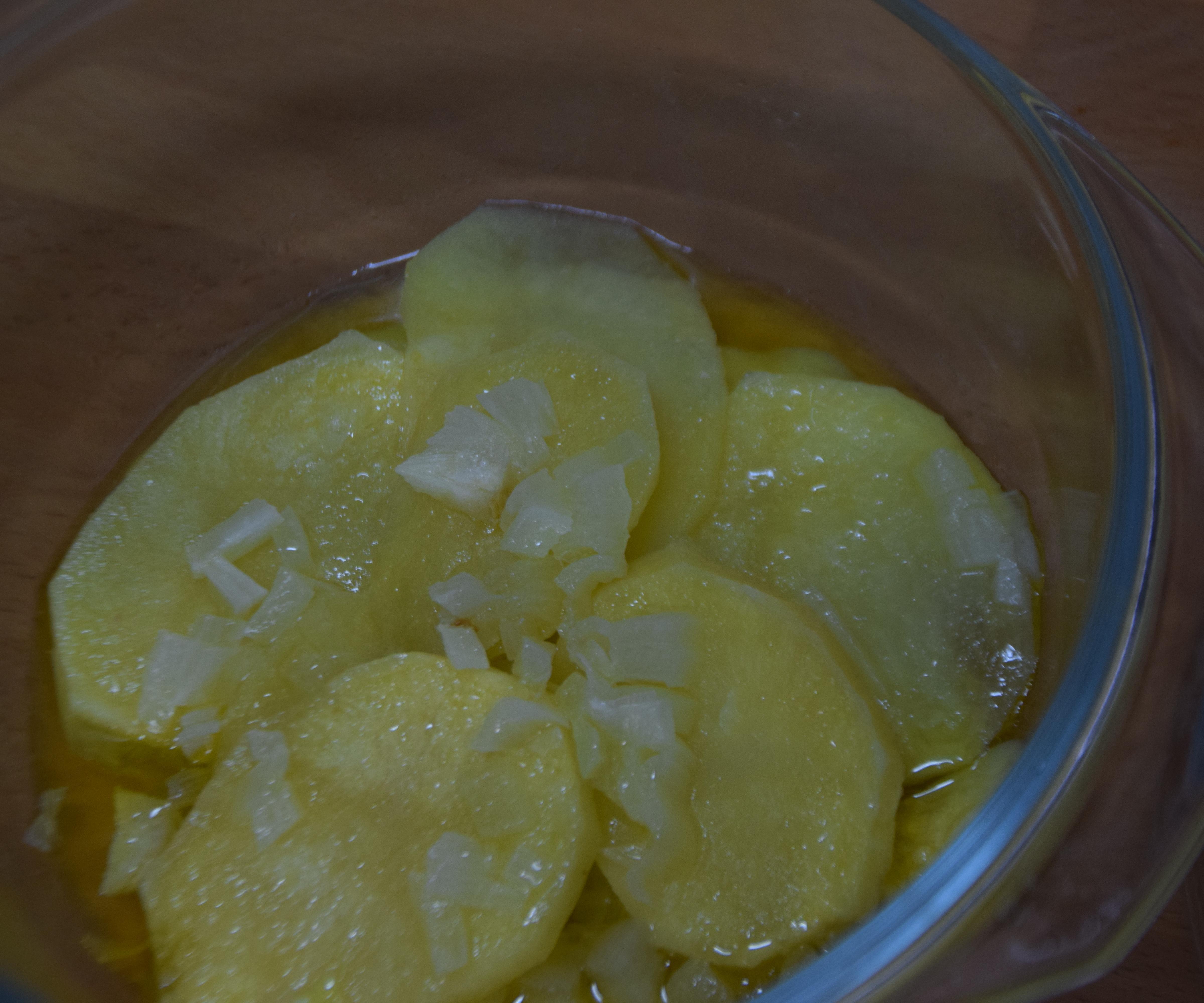 Microwave Patatas a Lo Pobre (Poor Man's Potatoes)