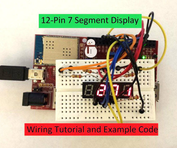 12-Pin 7 Segment Display Wiring Tutorial