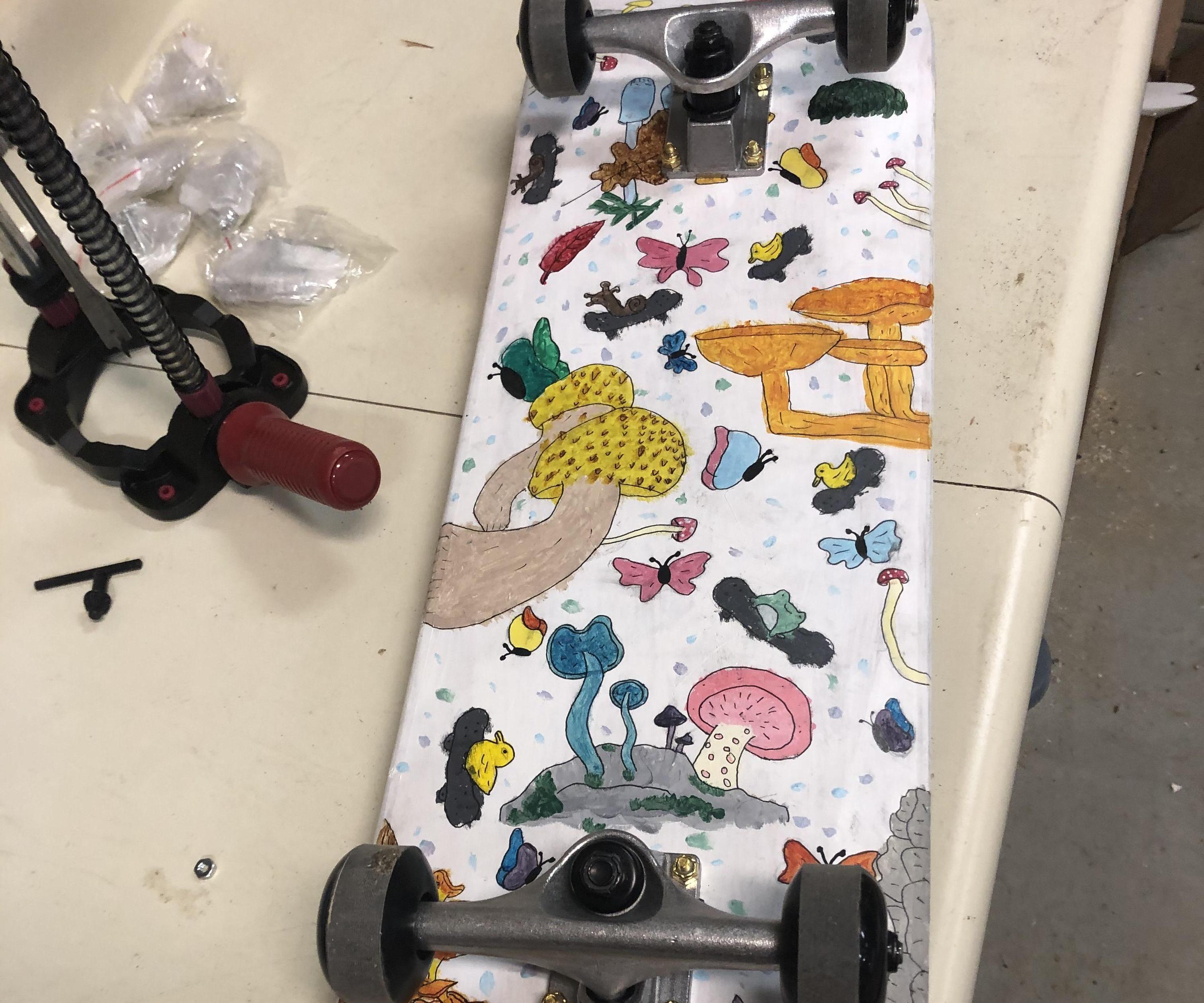 How to Refurbish an Old Skateboard