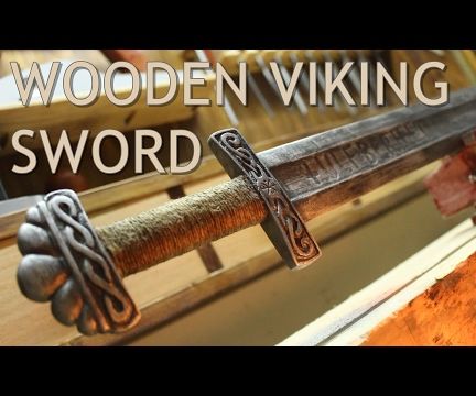 Real Metal Looking Sword Out of Pallet Wood