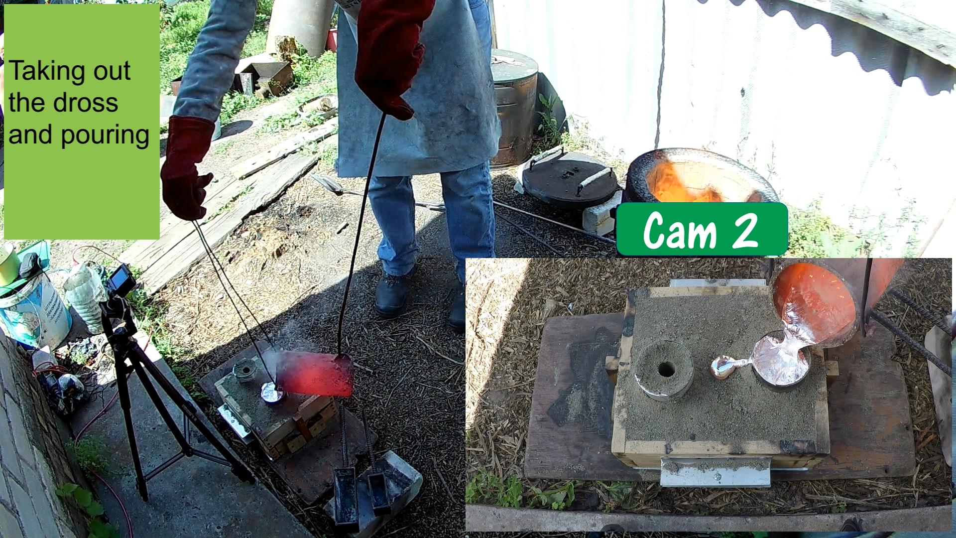 Casting an Aluminum Bald Eagle for USA Independence Day. Great Seal.avi_snapshot_01.02_[2017.06.30_13.55.56].jpg