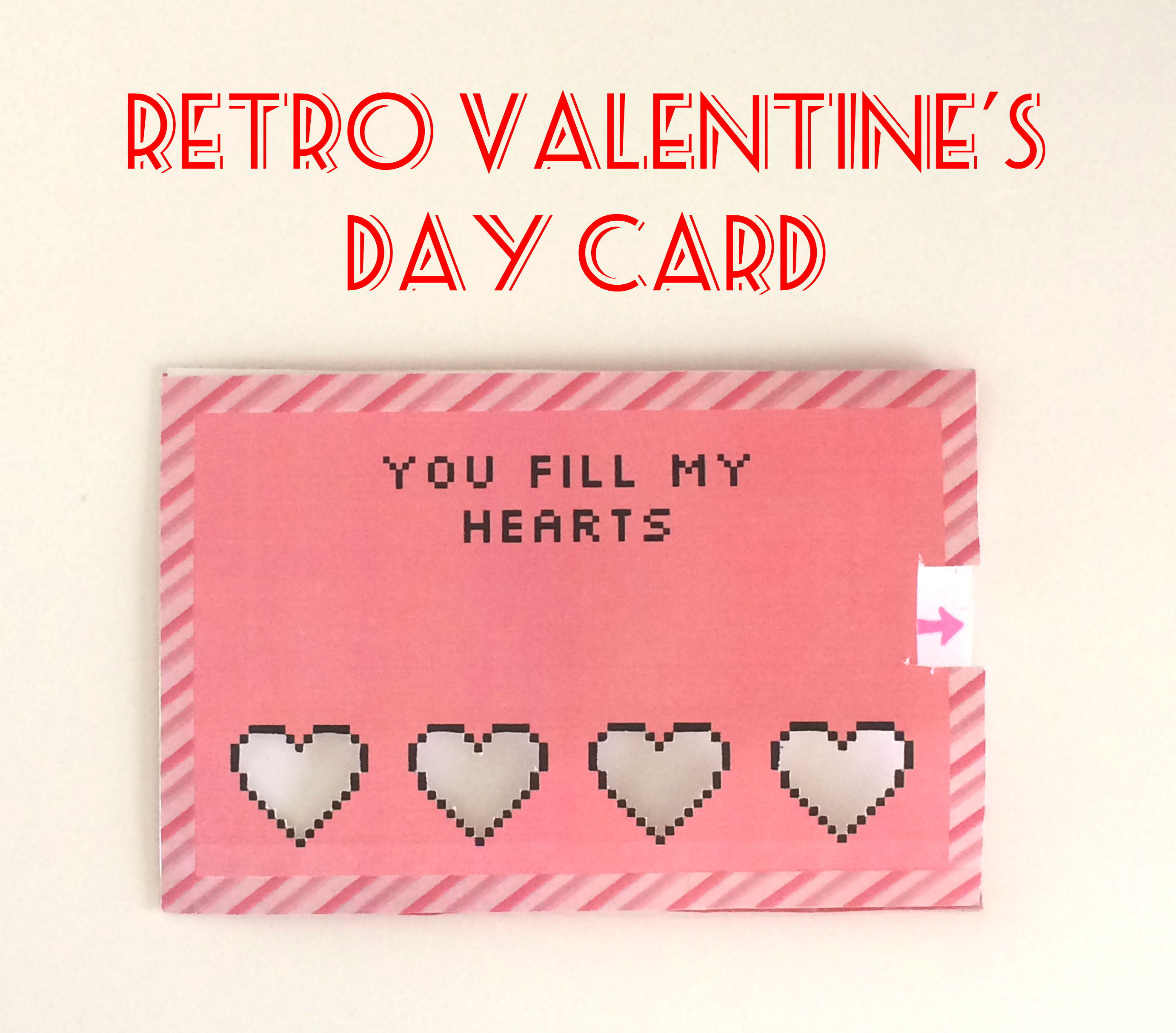 Retro Valentine's Day Card