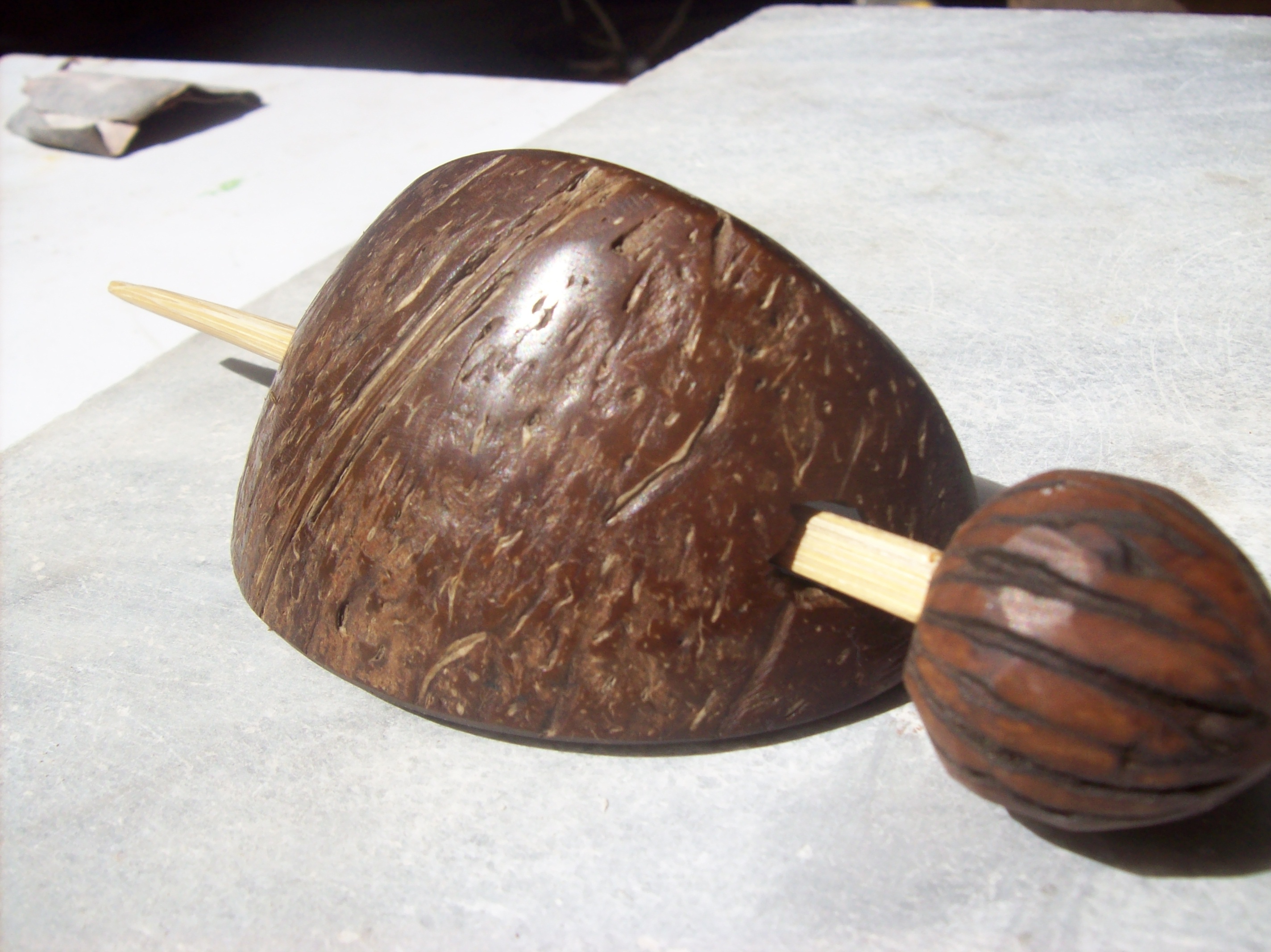Coconut Hair Clip.