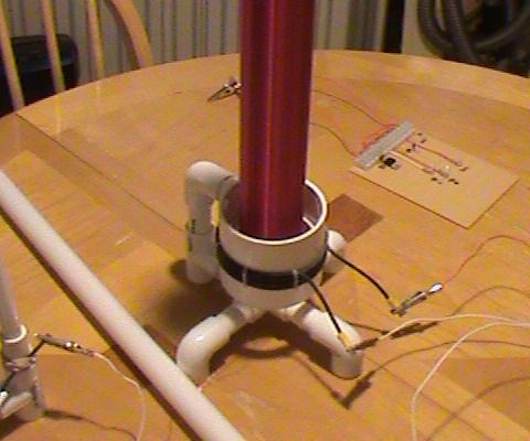 Pipe Dream: a Low Voltage Tesla Coil or 'Slayer Exciter'