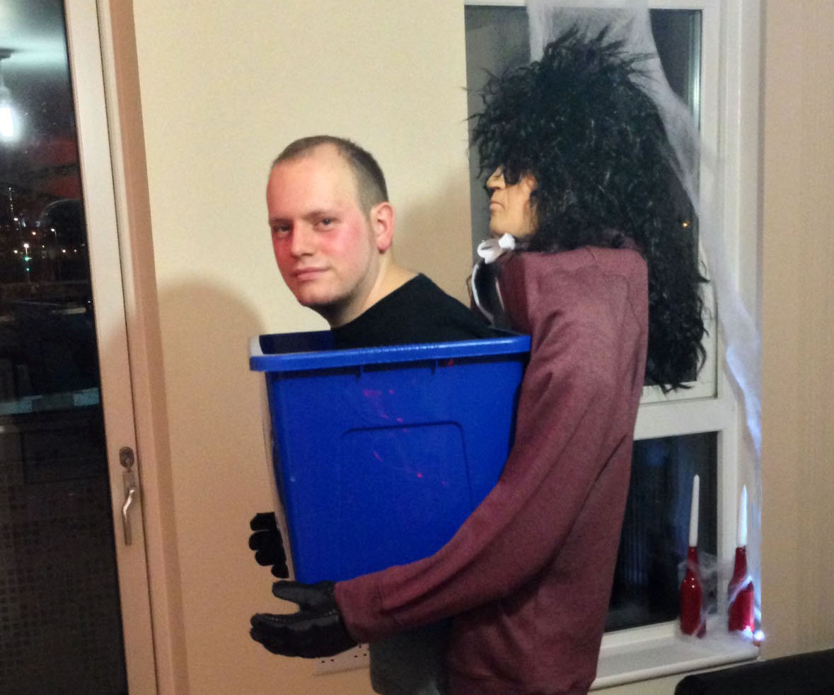 Man in a Box Halloween Costume