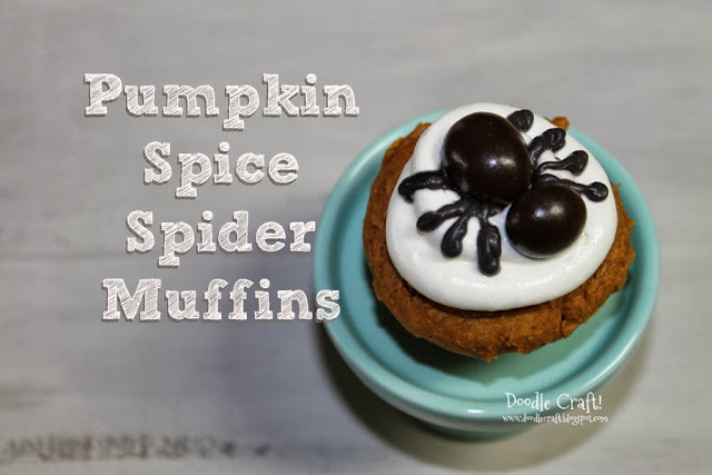 spider pumpkin muffins cream cheese frosting brockside chocolate halloween decorated cupcakes (11).JPG