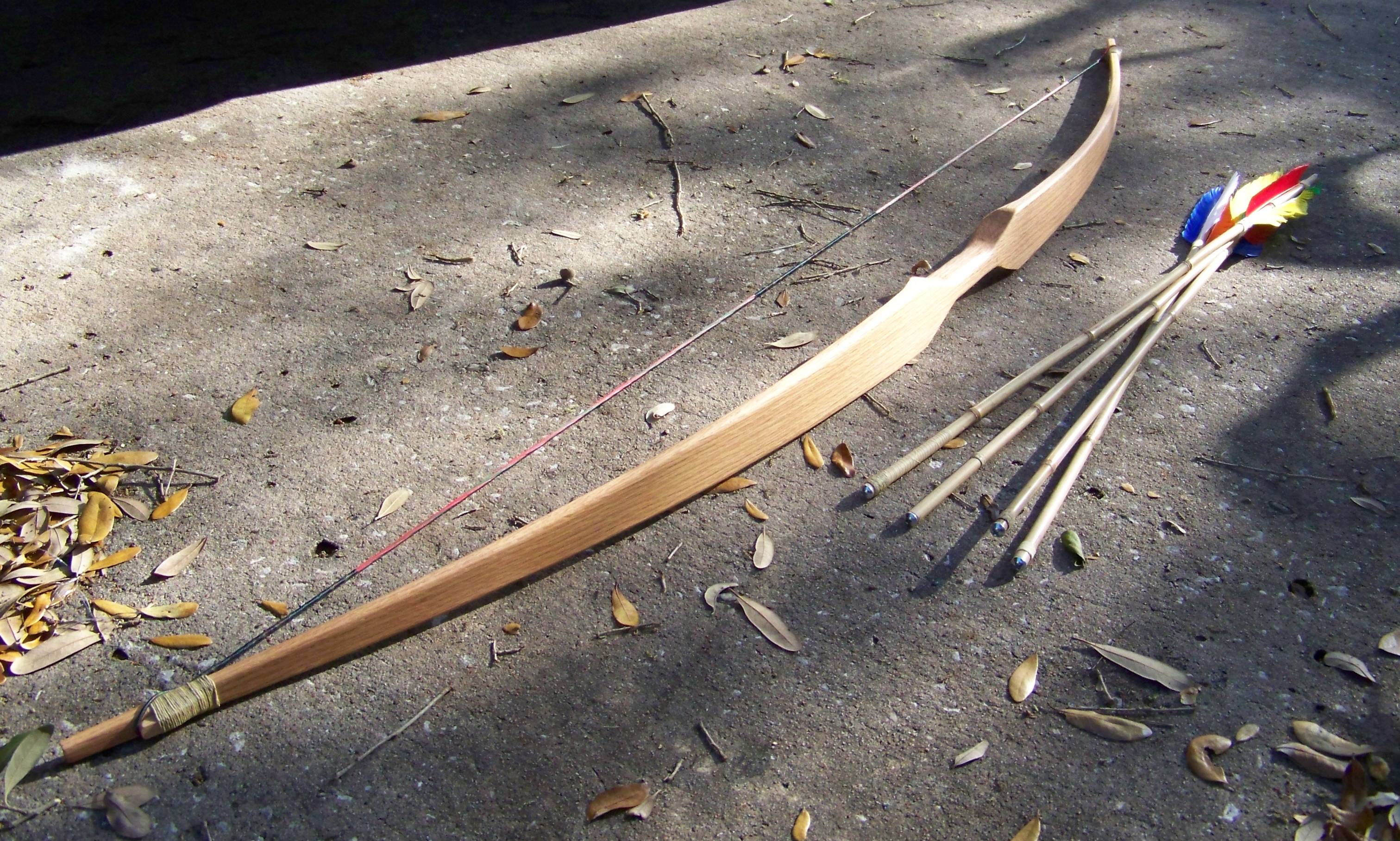 Red Oak Pyramid Bow