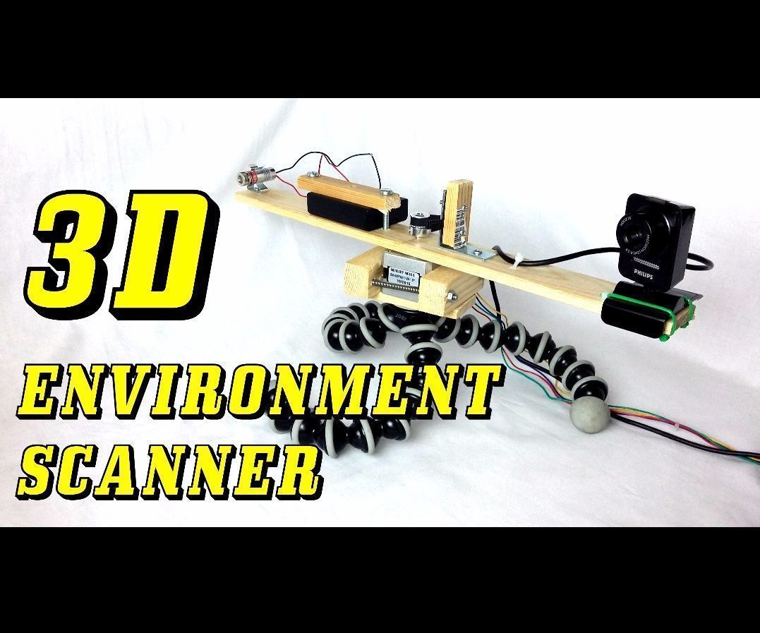 3D Environment Laser Scanner From Scratch