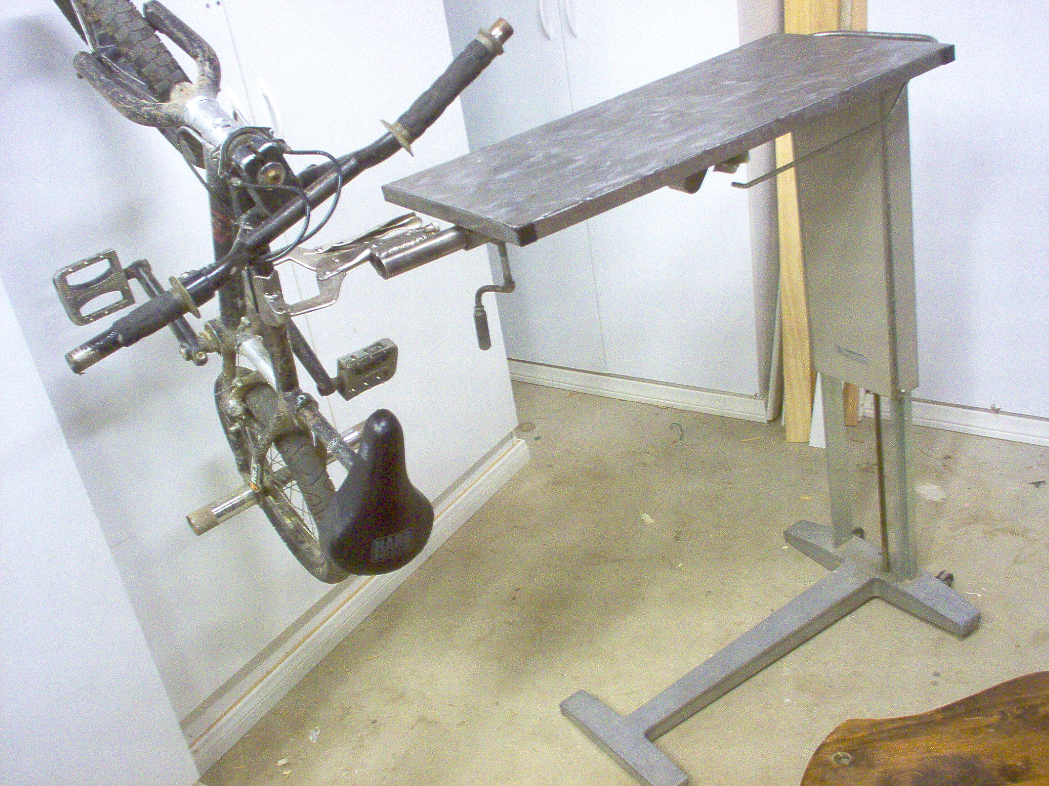 Adjustable Welding/Bike Worktable