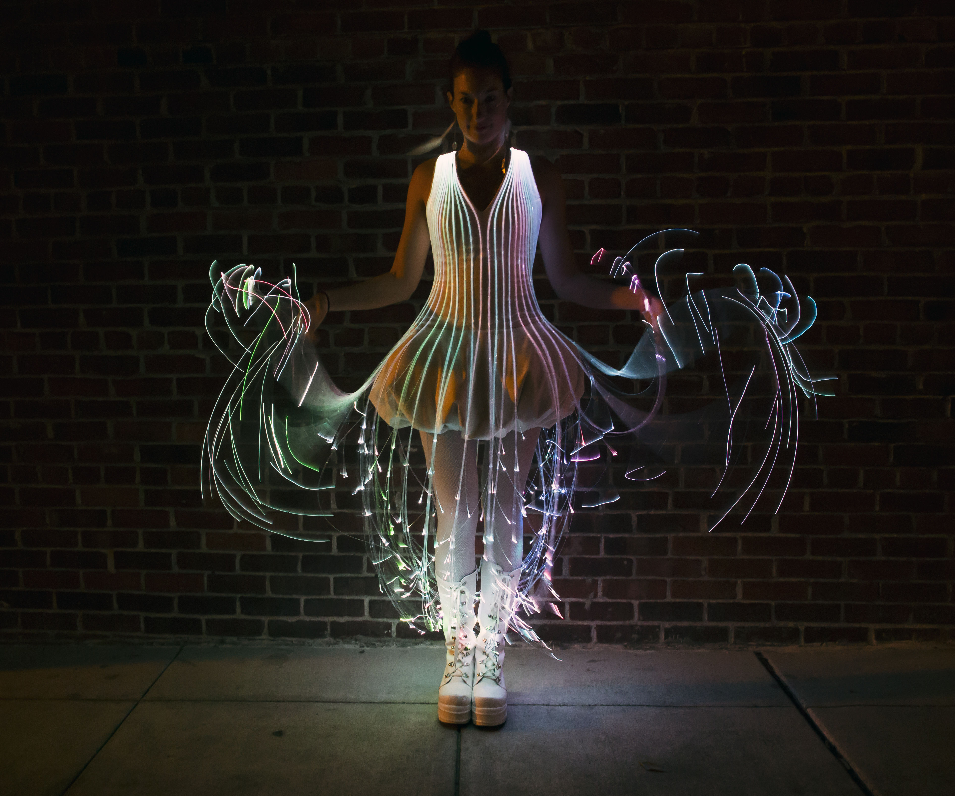 Fiber Optic Dress