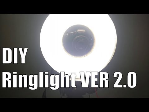 #ringlight | DIY ringlight 2.0 | Ringlight 2nd Version