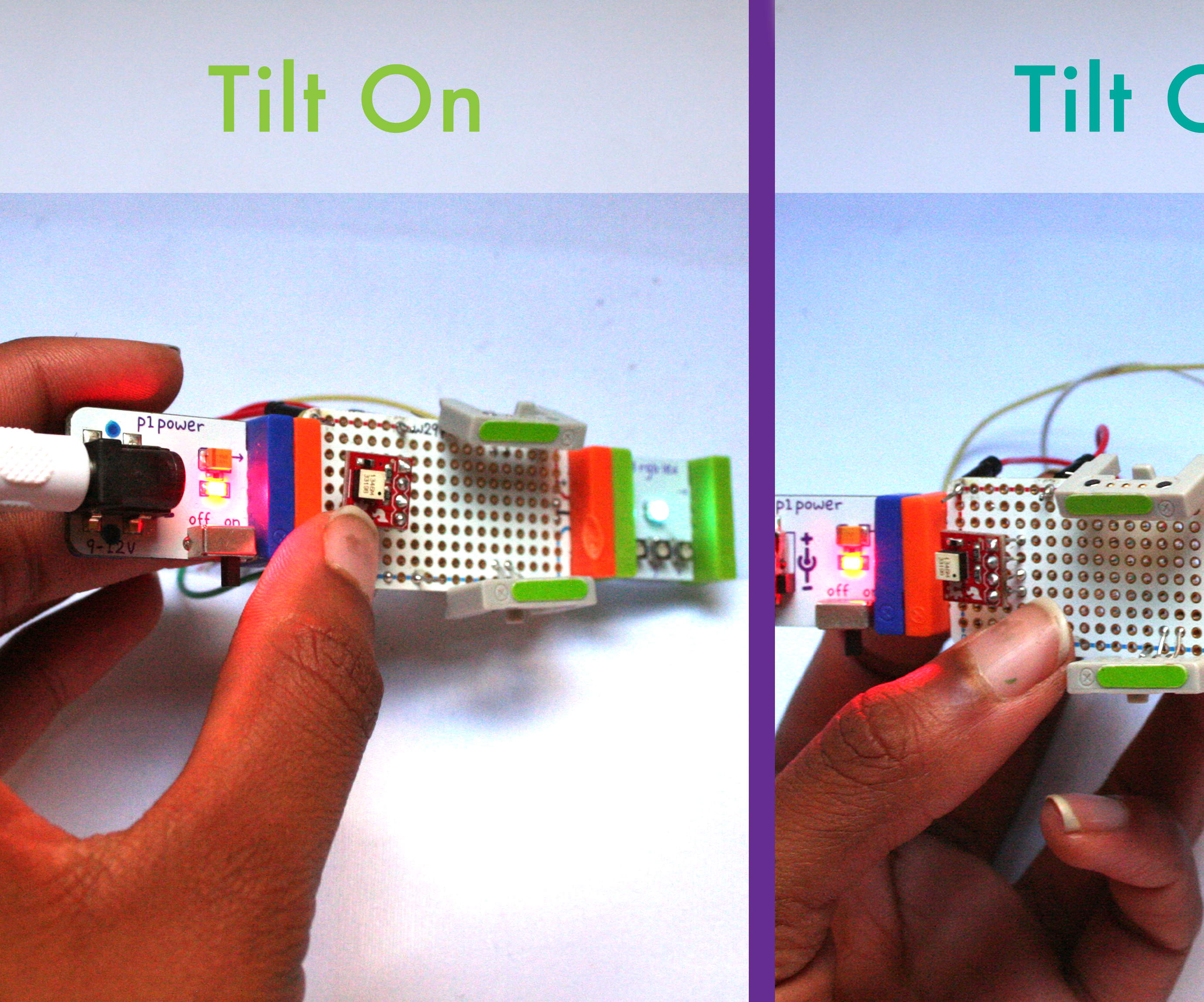 Using the Littlebits HDK to Build a Tilt Sensitive Module