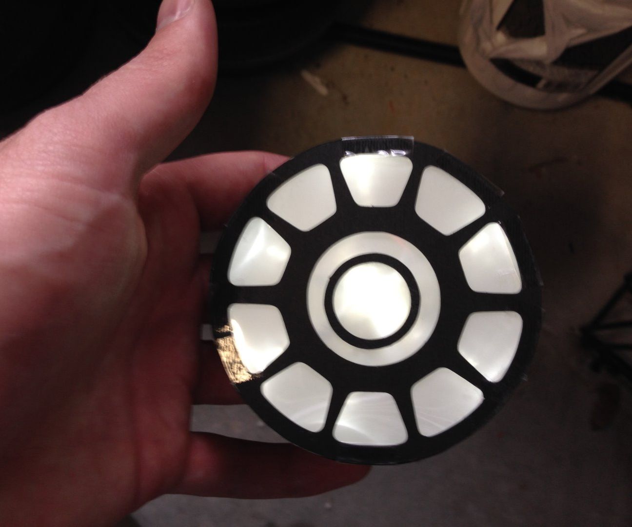 Poor Man's Arc Reactor Costume