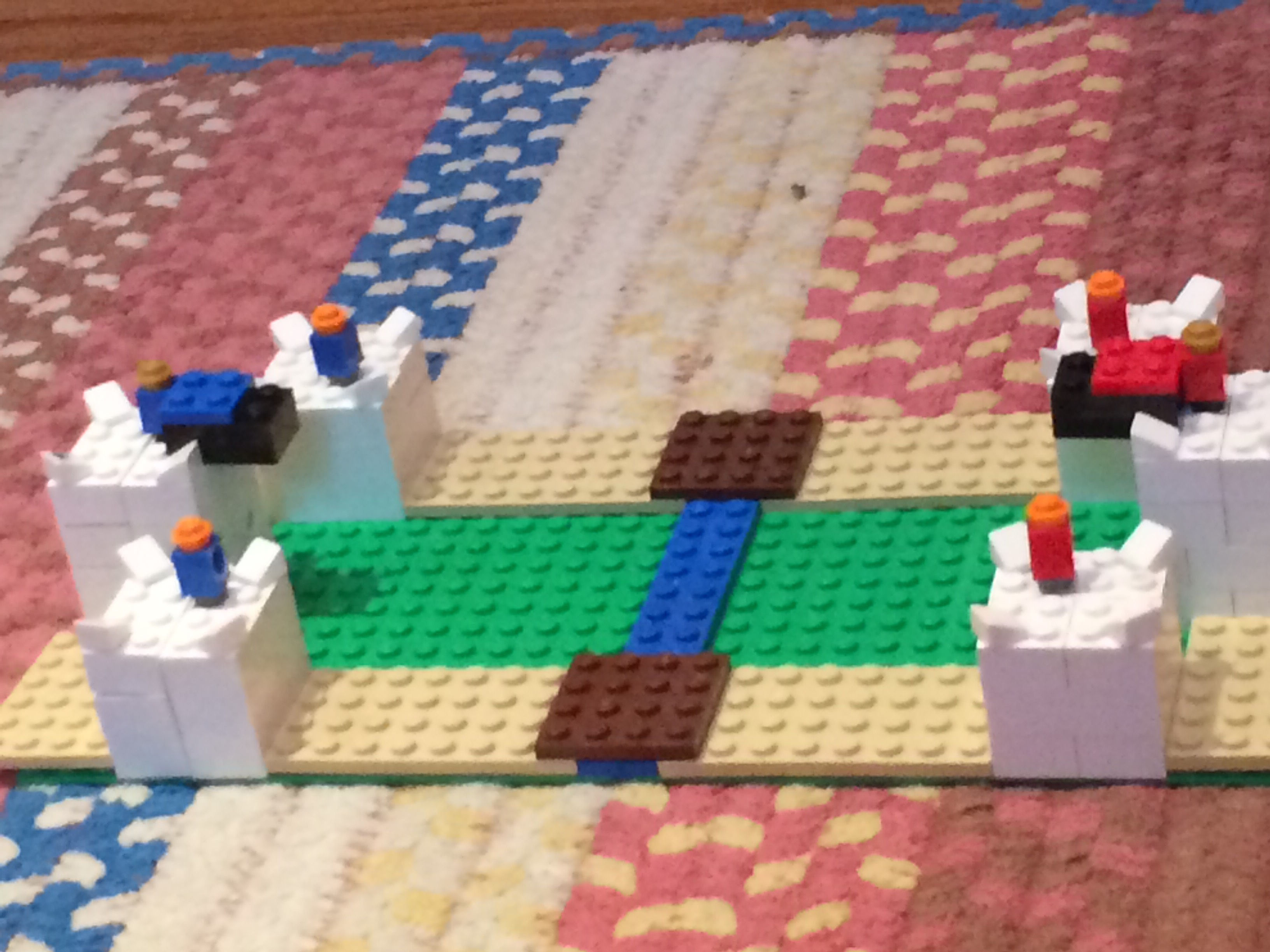 Clash Royale Barbarian Bowl Arena Lego