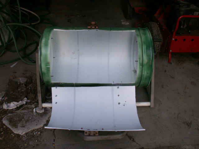 Rolling Compost Tumbler From Trash