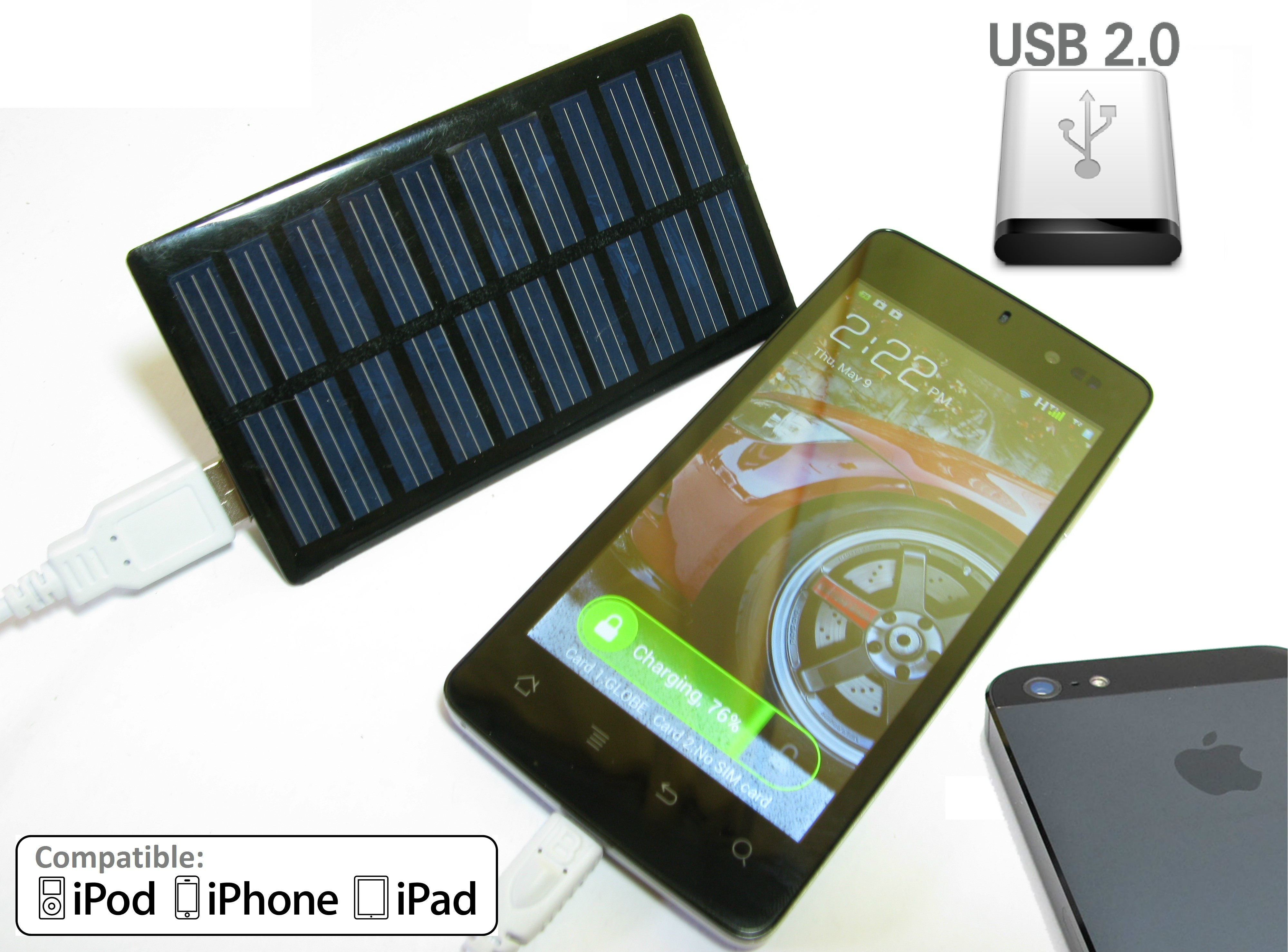 DIY Solar Phone Charger ($5 Battery Free - UPDATED!)