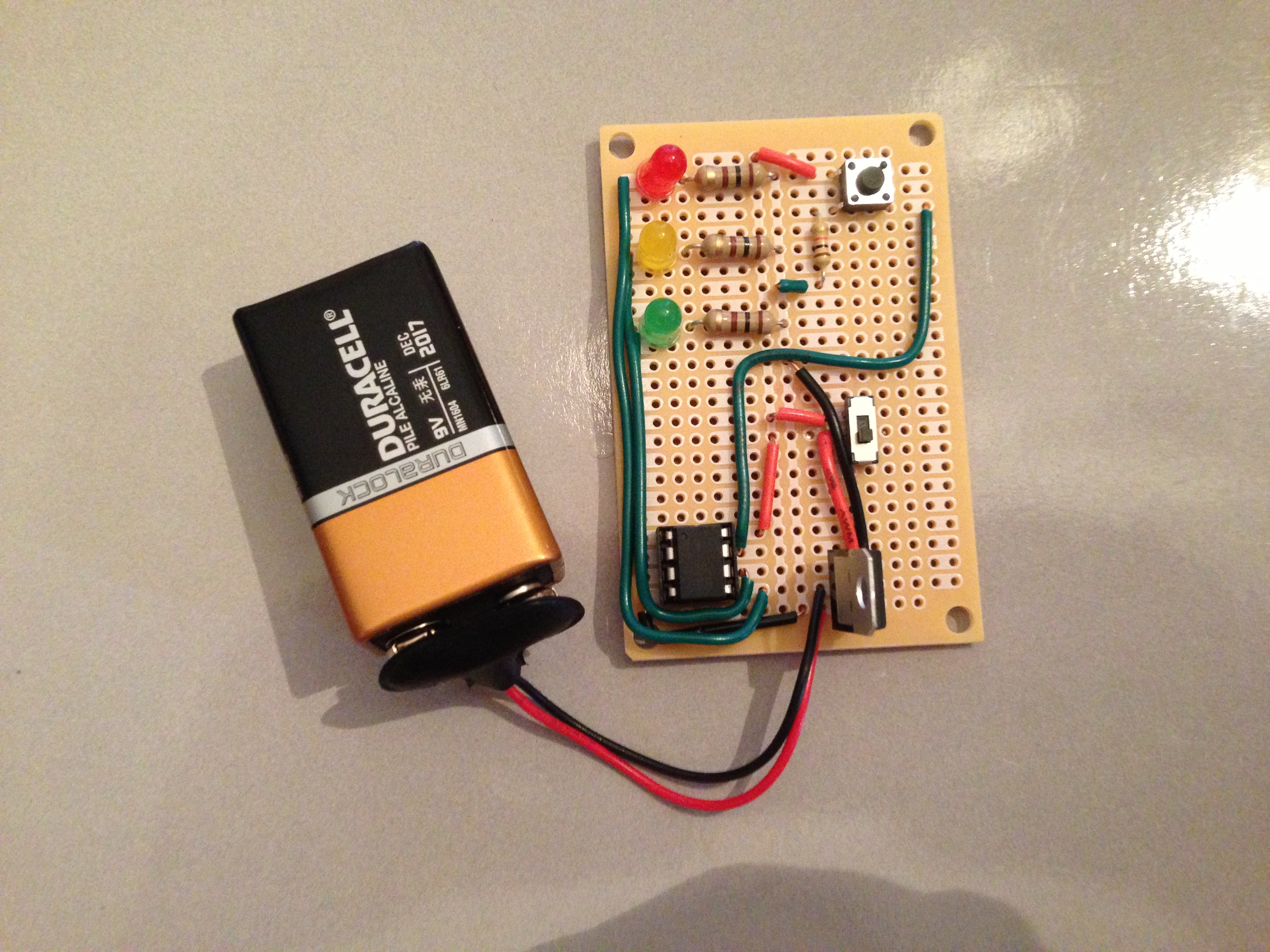 ATTiny85 Traffic Light