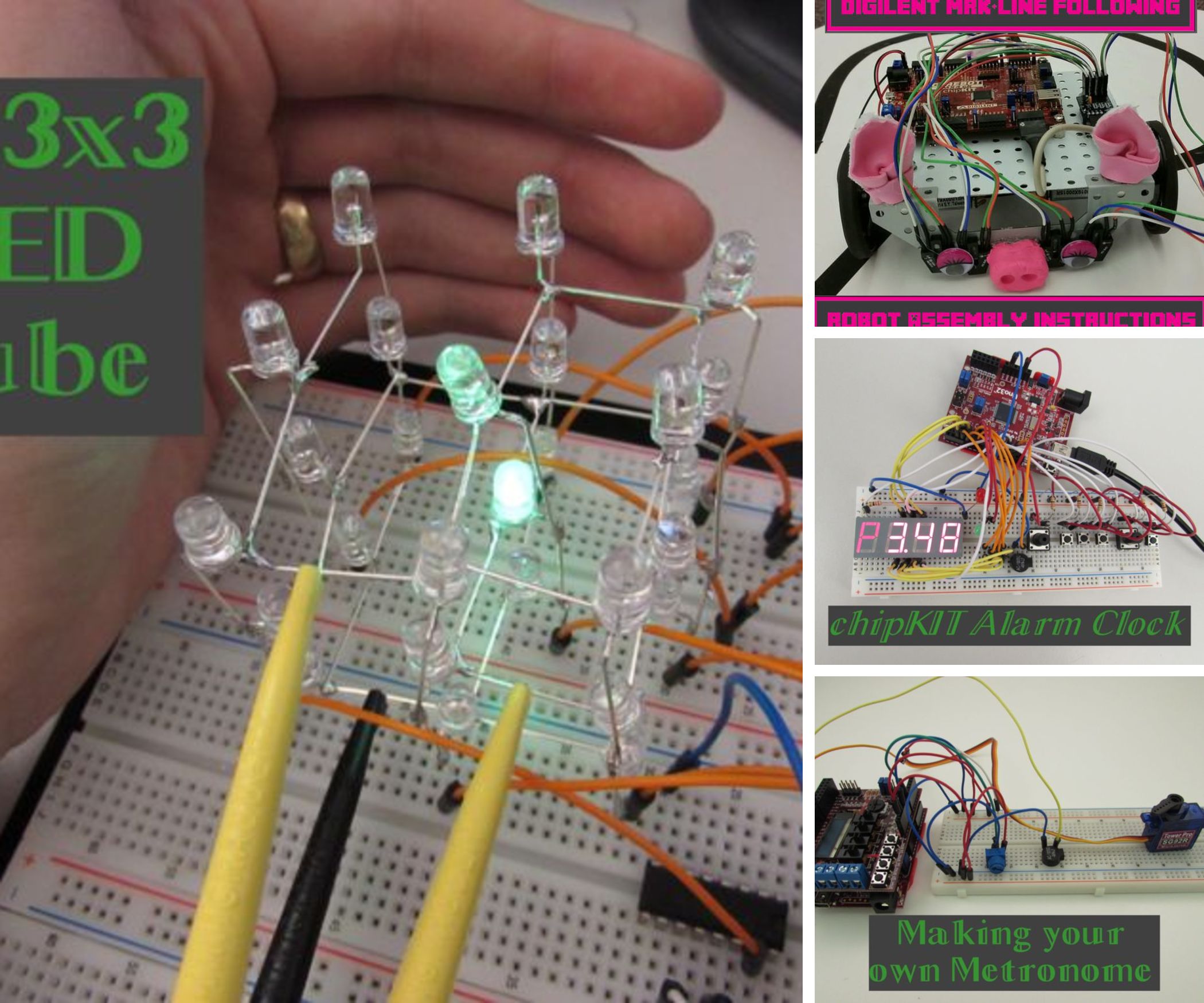 ChipKIT Projects- Digilent MakerSpace