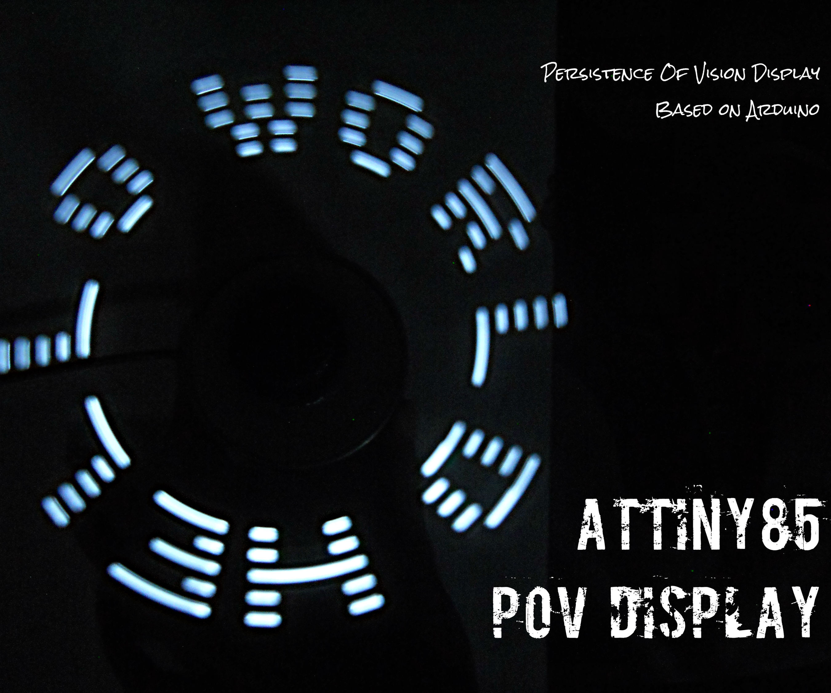 ATtiny85 POV Display