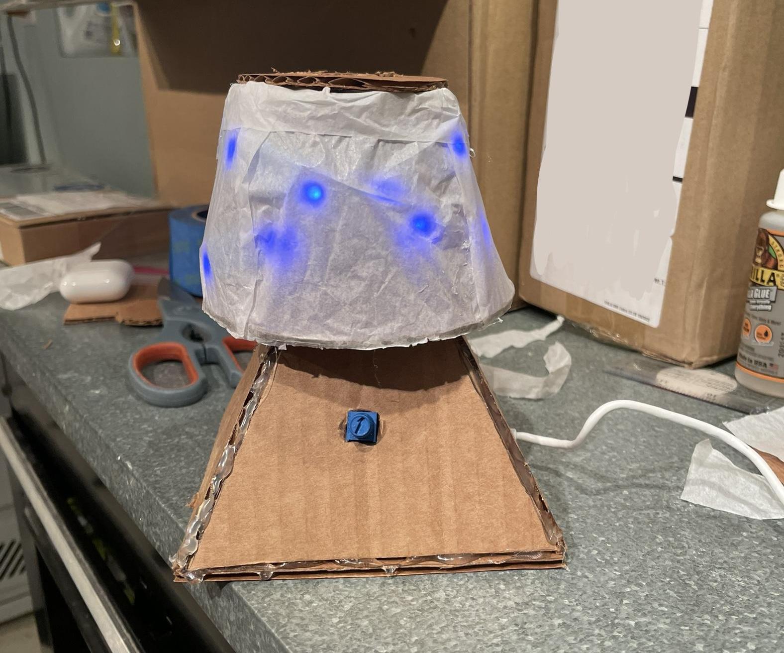 NASA Asteroid Display Lamp