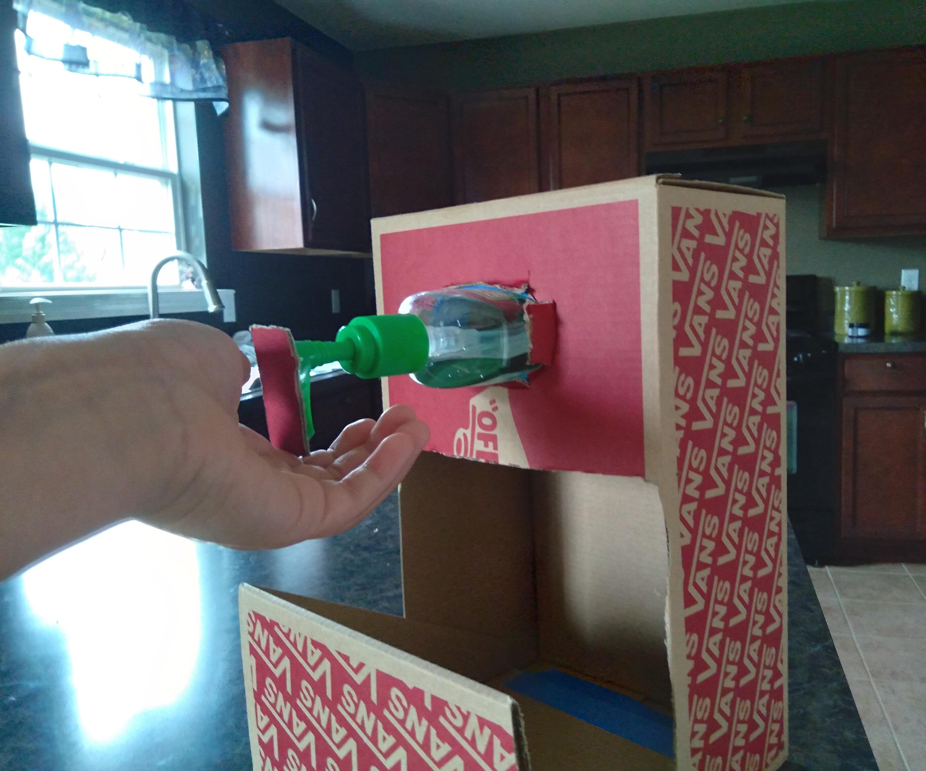 DIY Vans Shoebox Hand Sanitizer Dispenser!