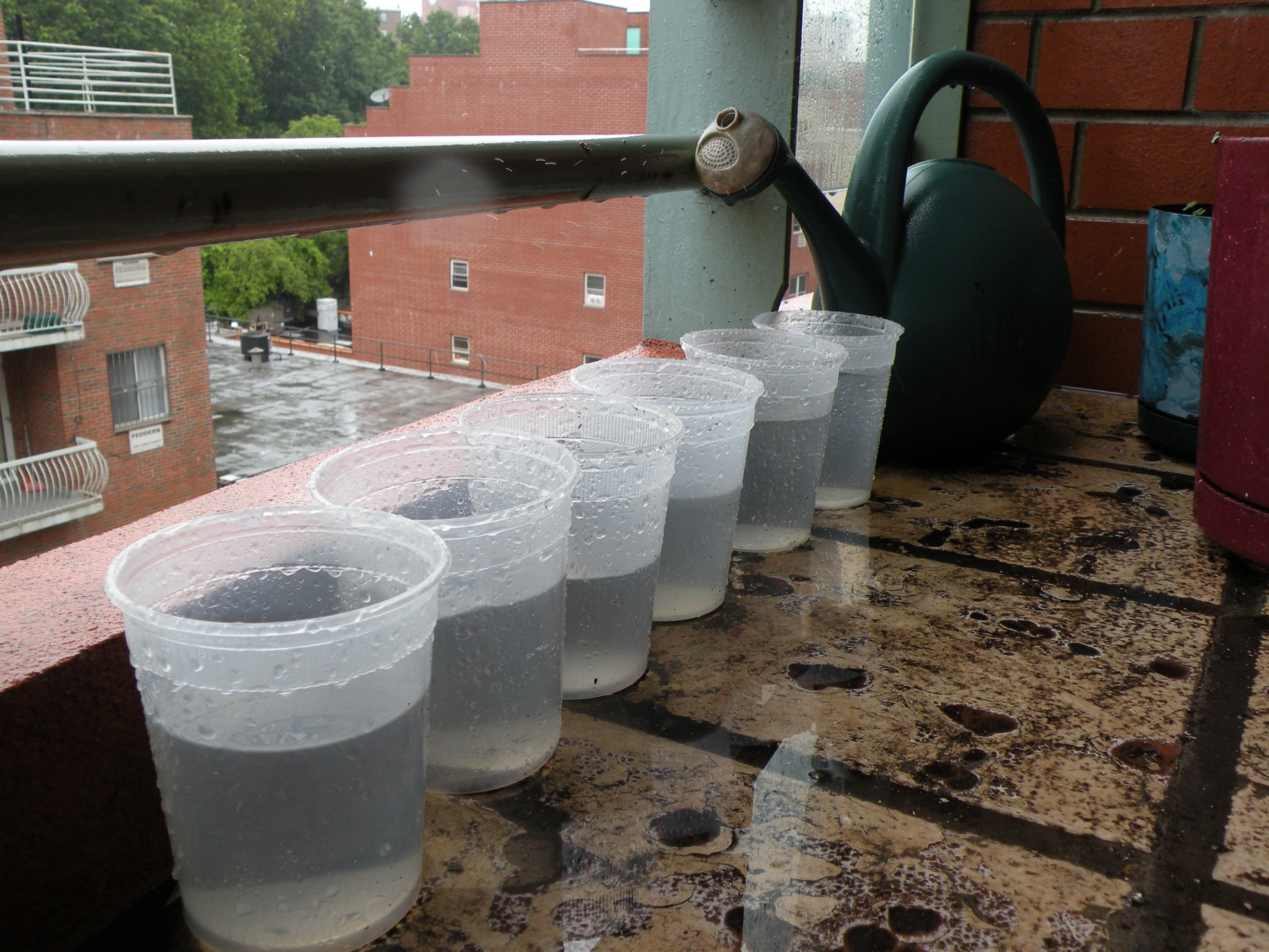 How to Collect Balcony Rain Water for Free