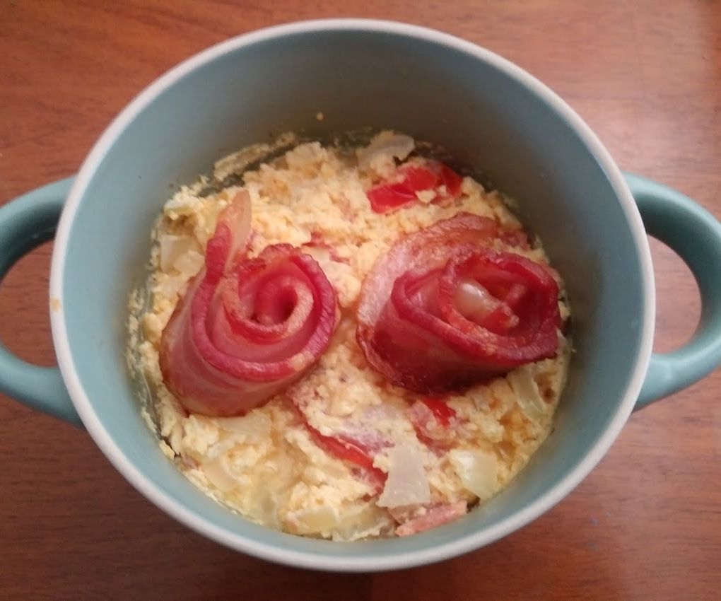 One Bowl Egg Omelette  
